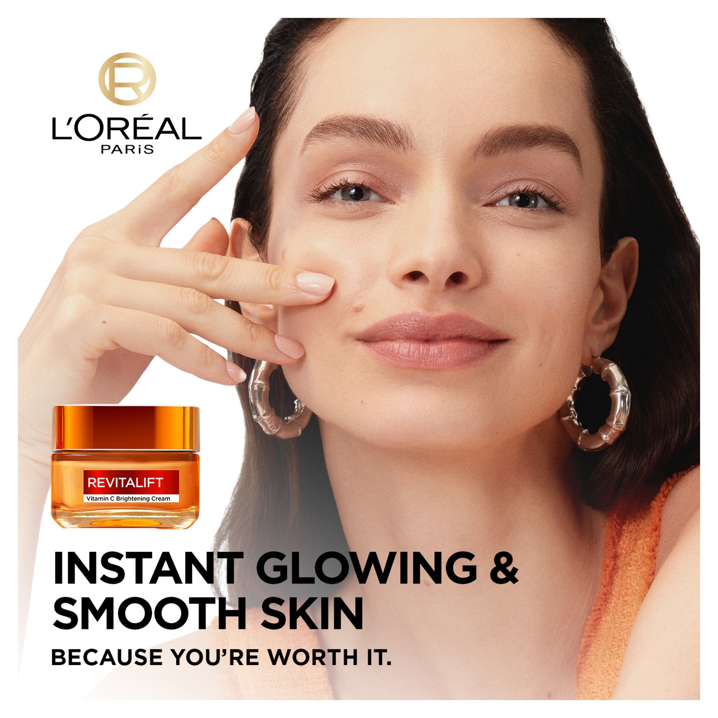 L'Oreal Paris Revitalift Vitamin C Brightening Cream 50ml thumbnail 2