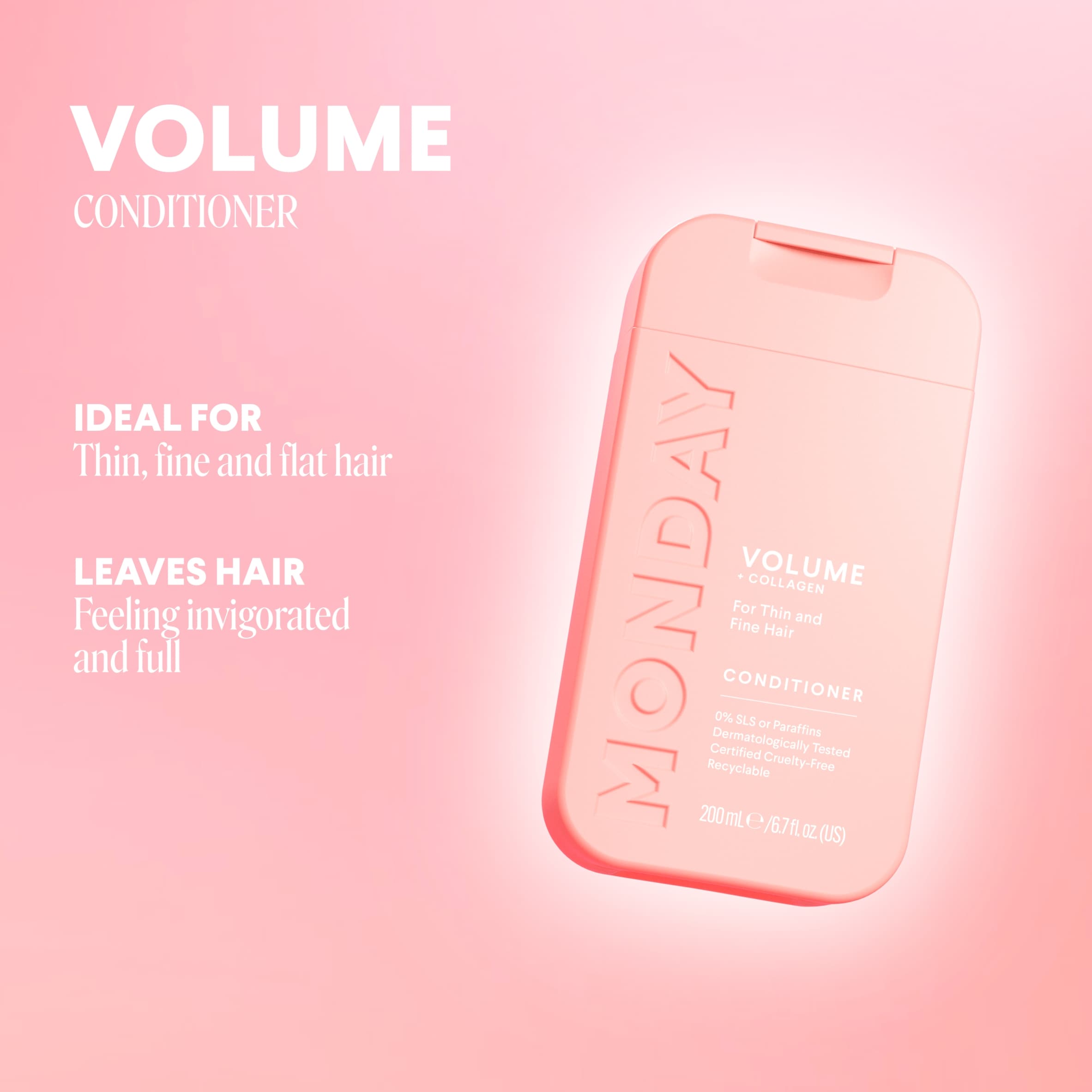 Monday Conditioner Volume 200ml thumbnail 3