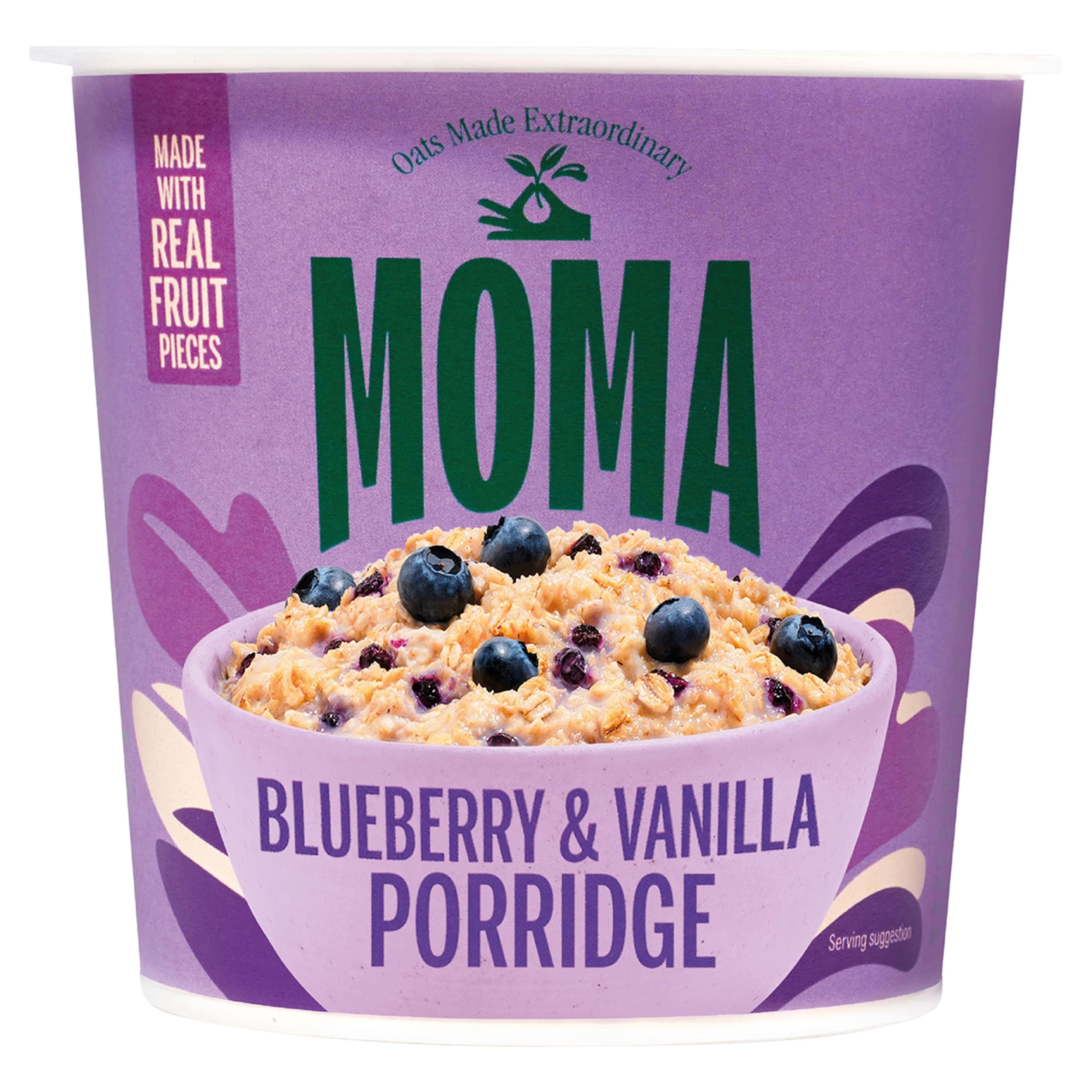 MOMA Blueberry & Vanilla Porridge Pot