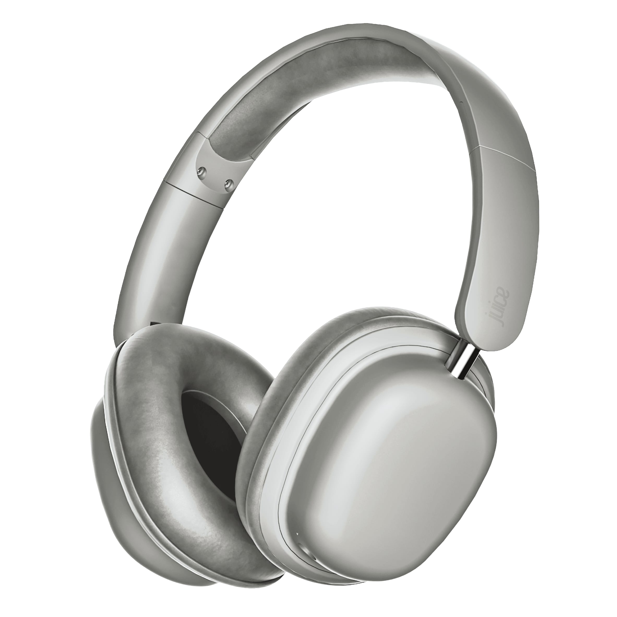 Juice Pace Wireless Bluetooth On Ear Headphones Grey thumbnail 2