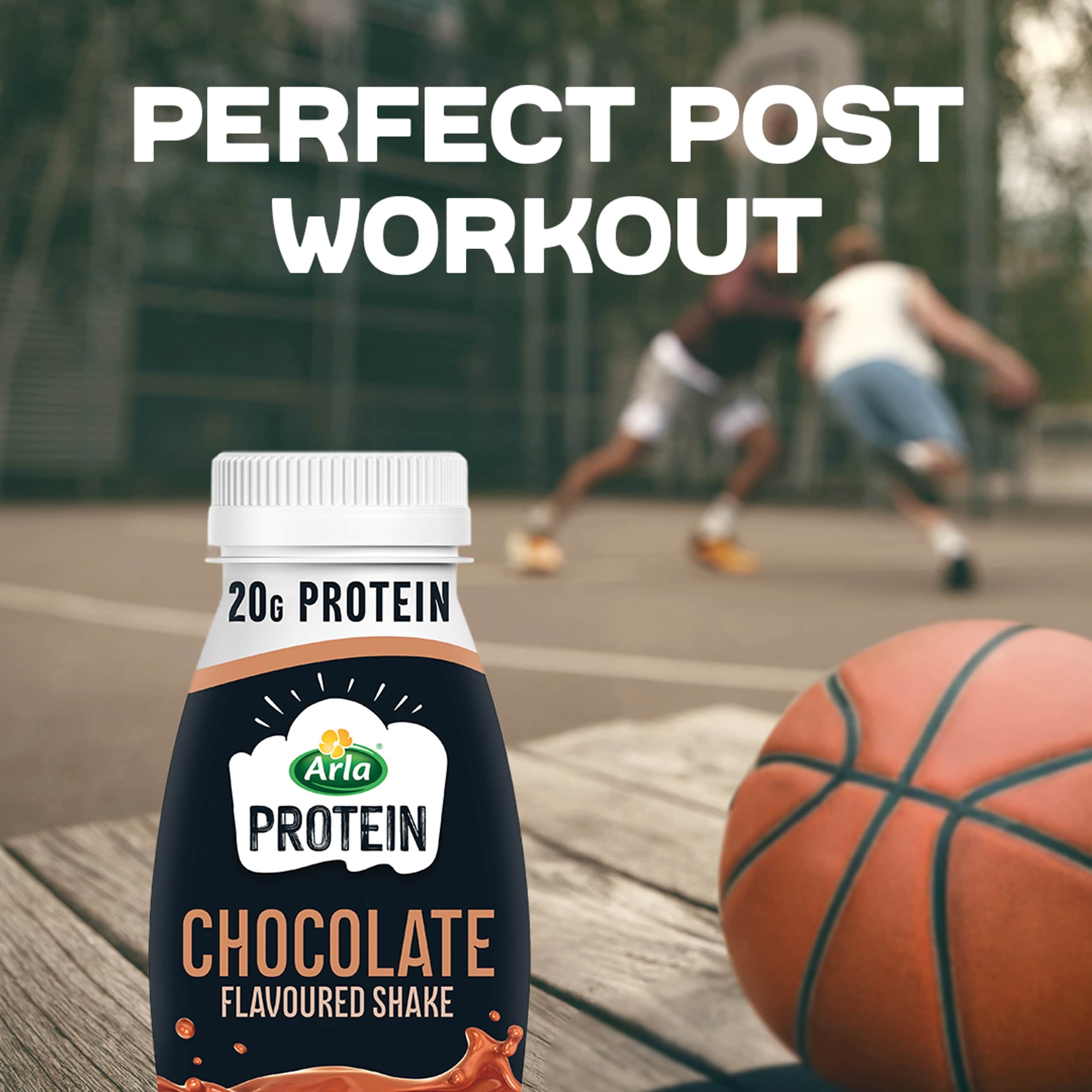 Arla Protein Chocolate Flavoured Milk Shake 250ml thumbnail 2
