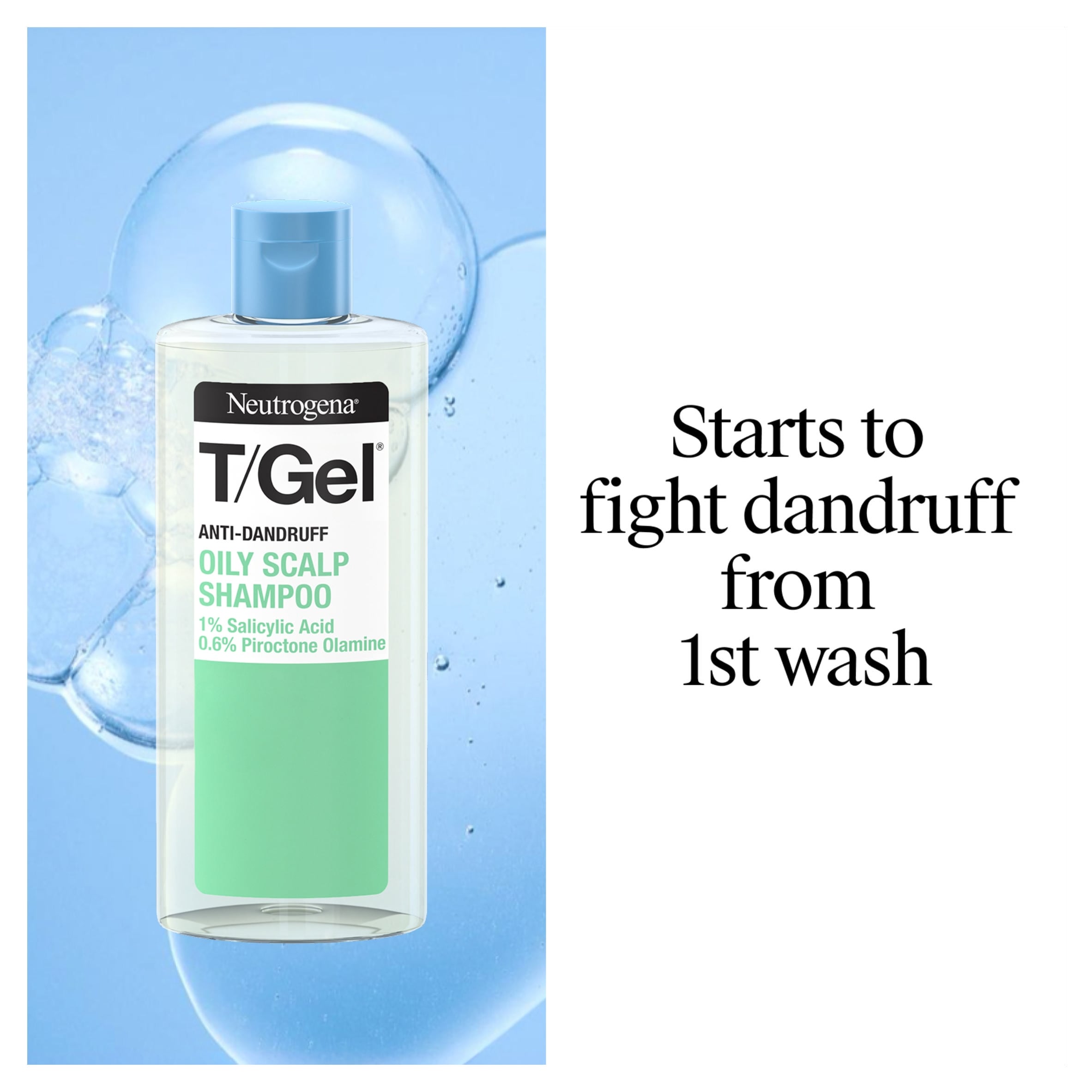Neutrogena T/GEL Anti-Dandruff Oily Scalp Shampoo 250ml thumbnail 3