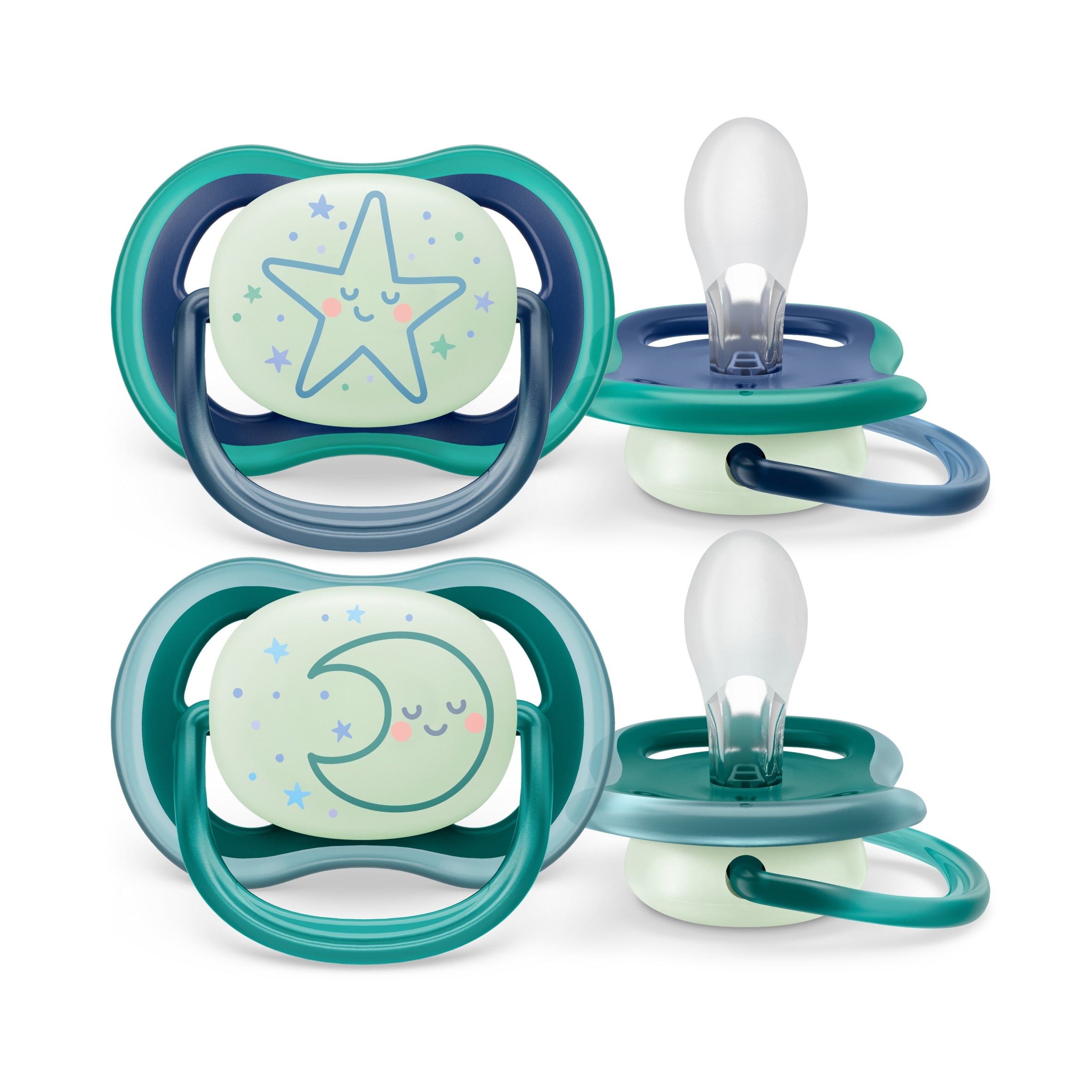 Philips Avent Ultra Air Nighttime Soother 6-18 months 2 pack thumbnail 2
