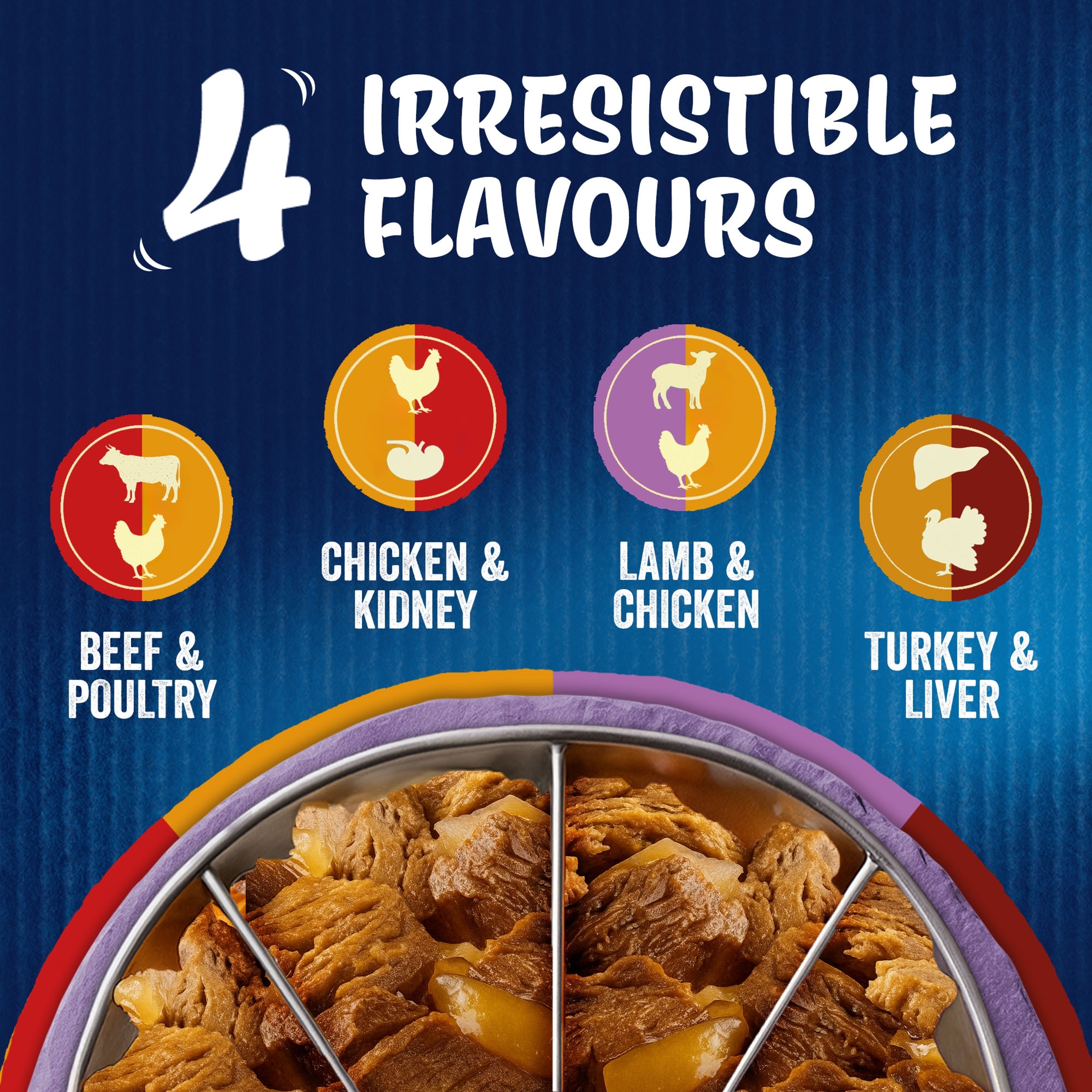 Felix Doubly Delicious Meat Countryside Selection in Jelly Wet Cat Food 40x85g thumbnail 3