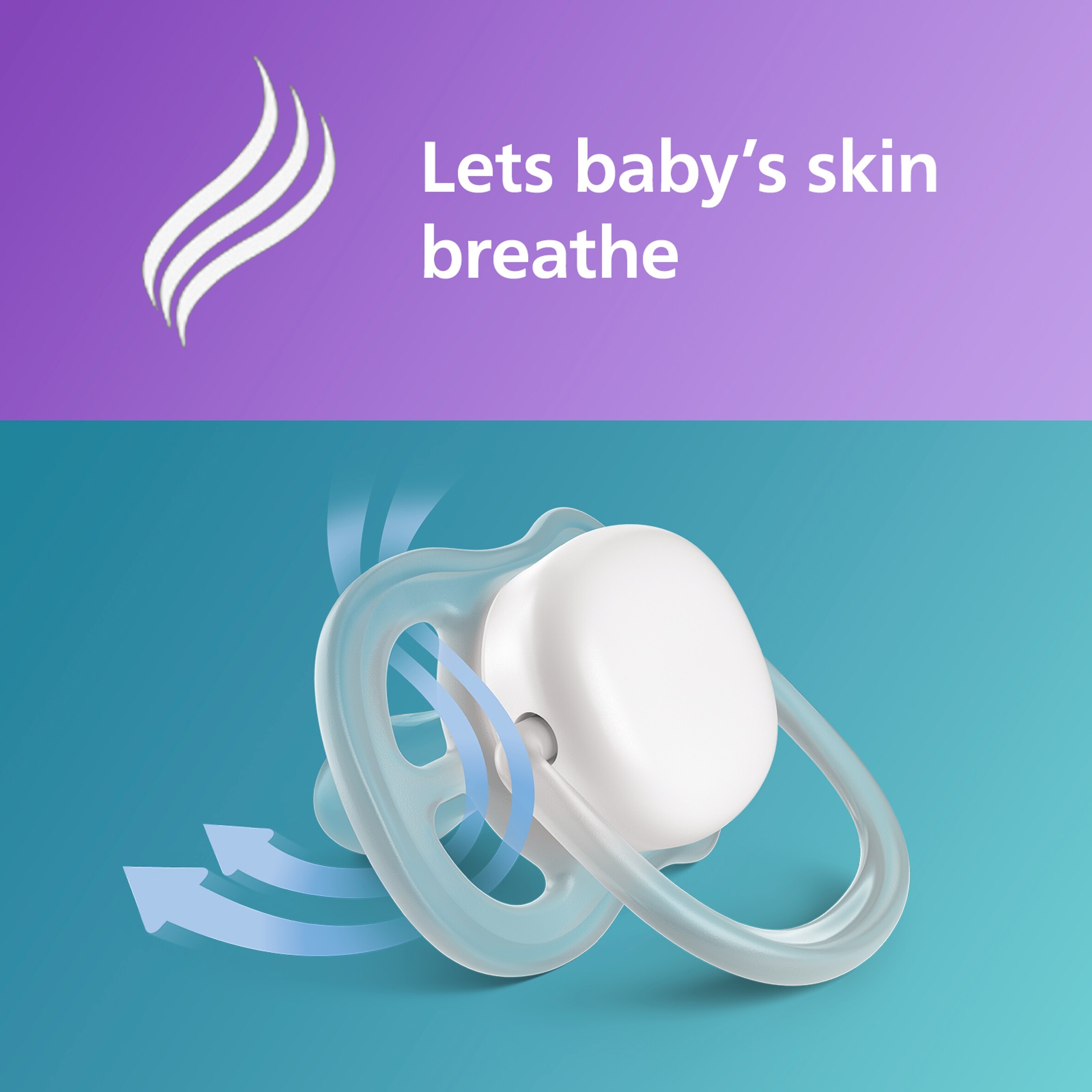 Philips Avent Ultra Air Soother 18m+, 2 pack- SCF349/24 thumbnail 3