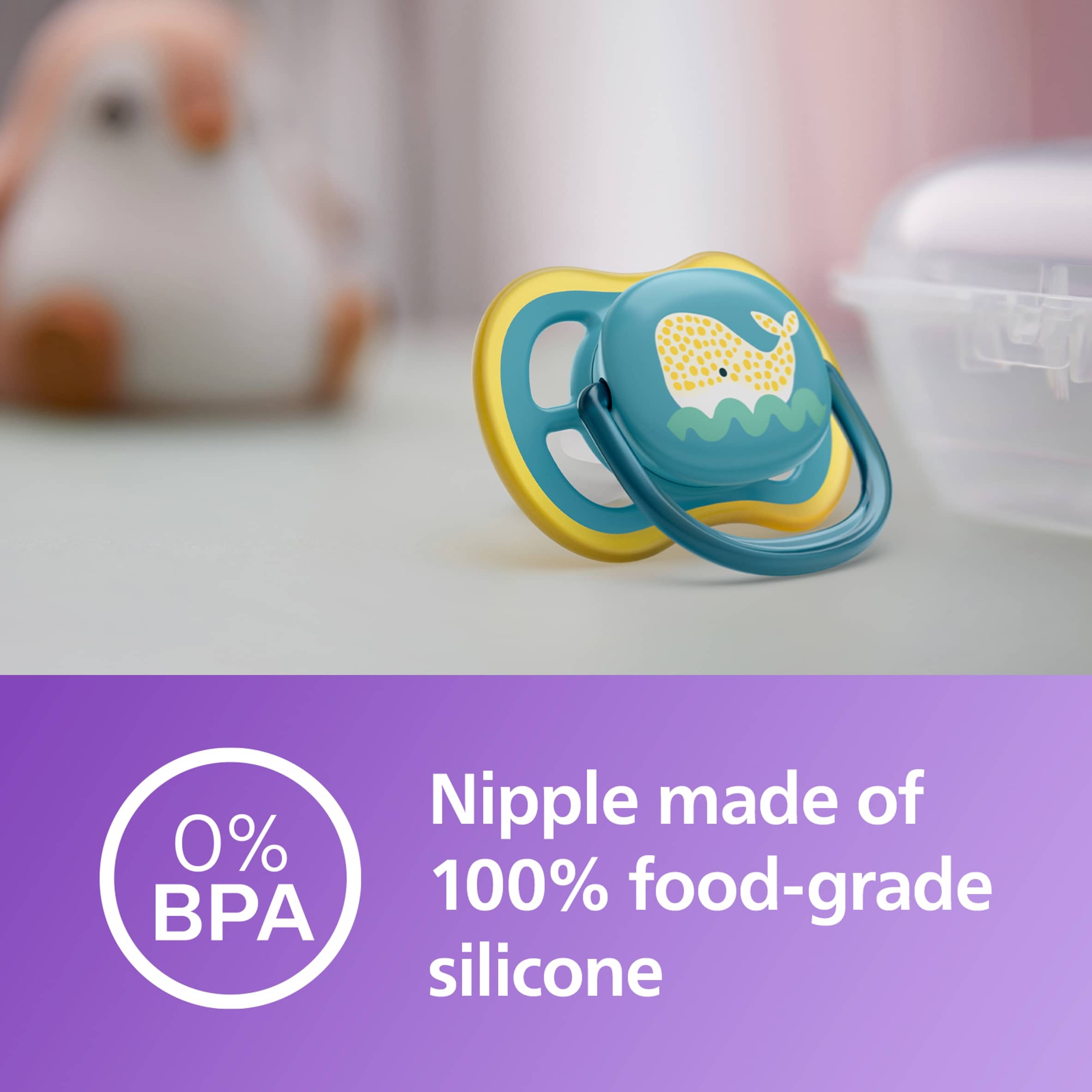 Philips Avent Ultra Air Soother 18m+, 2 pack- SCF349/24 thumbnail 5