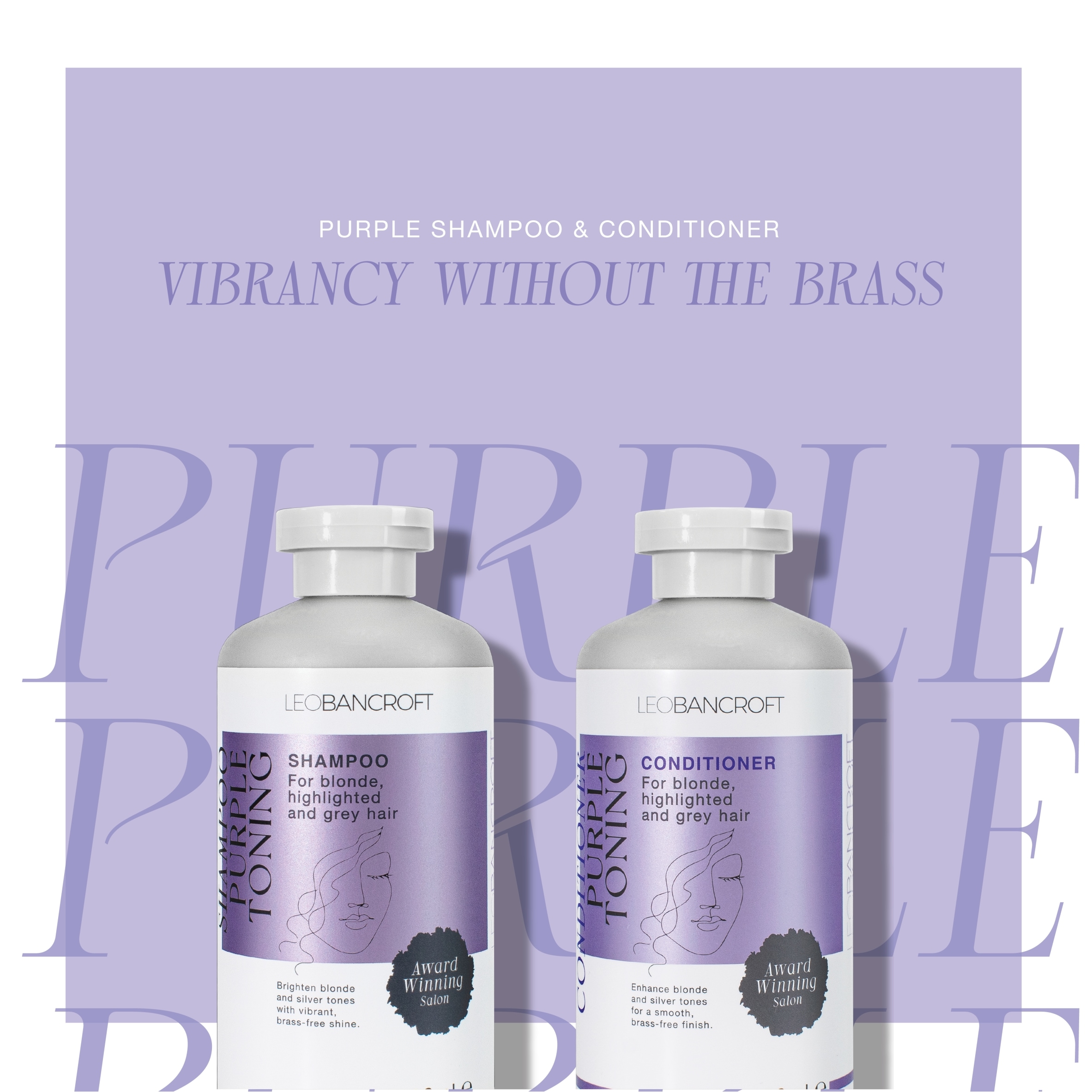 LEO BANCROFT CONDITIONER PURPLE TONING 400ml thumbnail 2