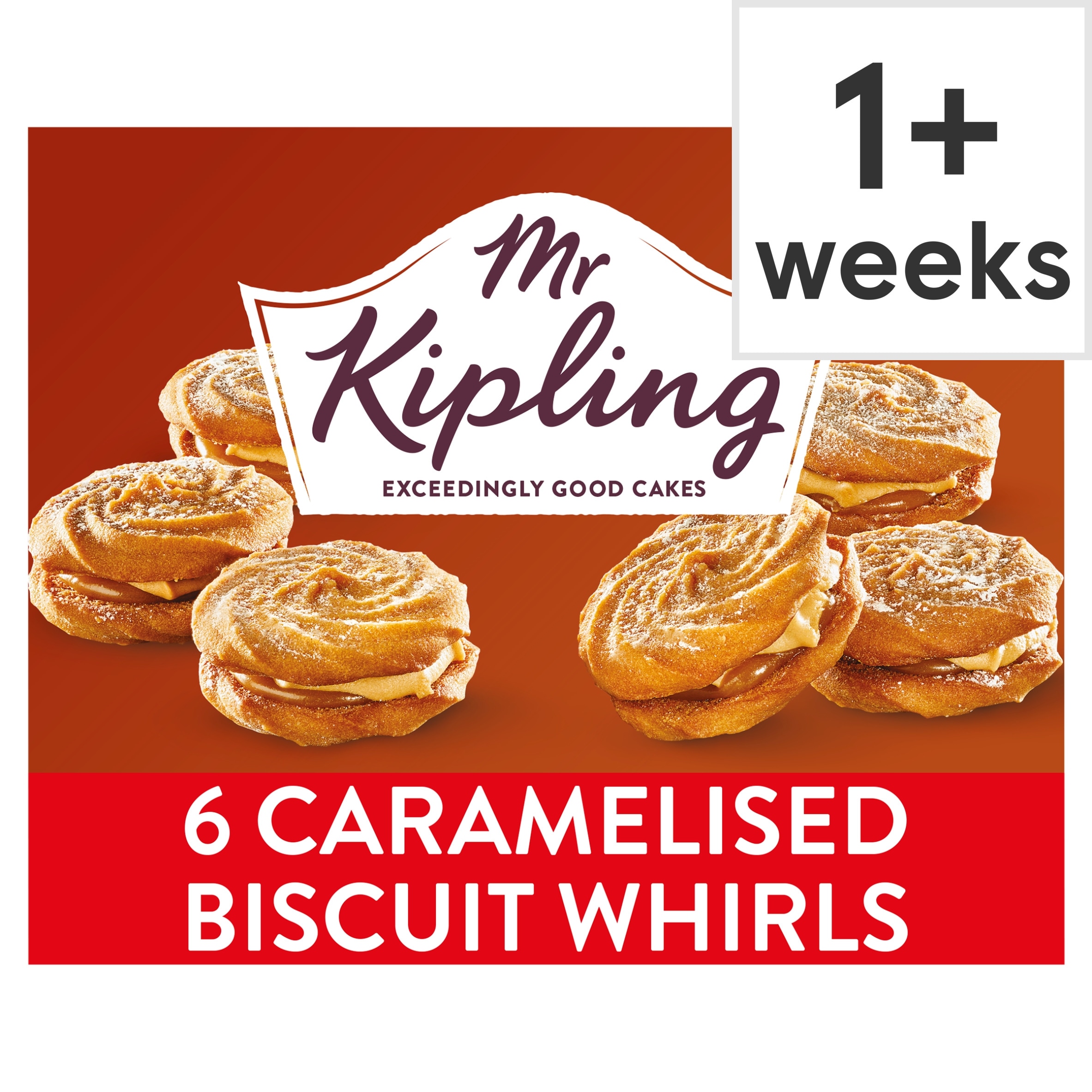 Mr Kipling Caramelised Biscuit Whirl