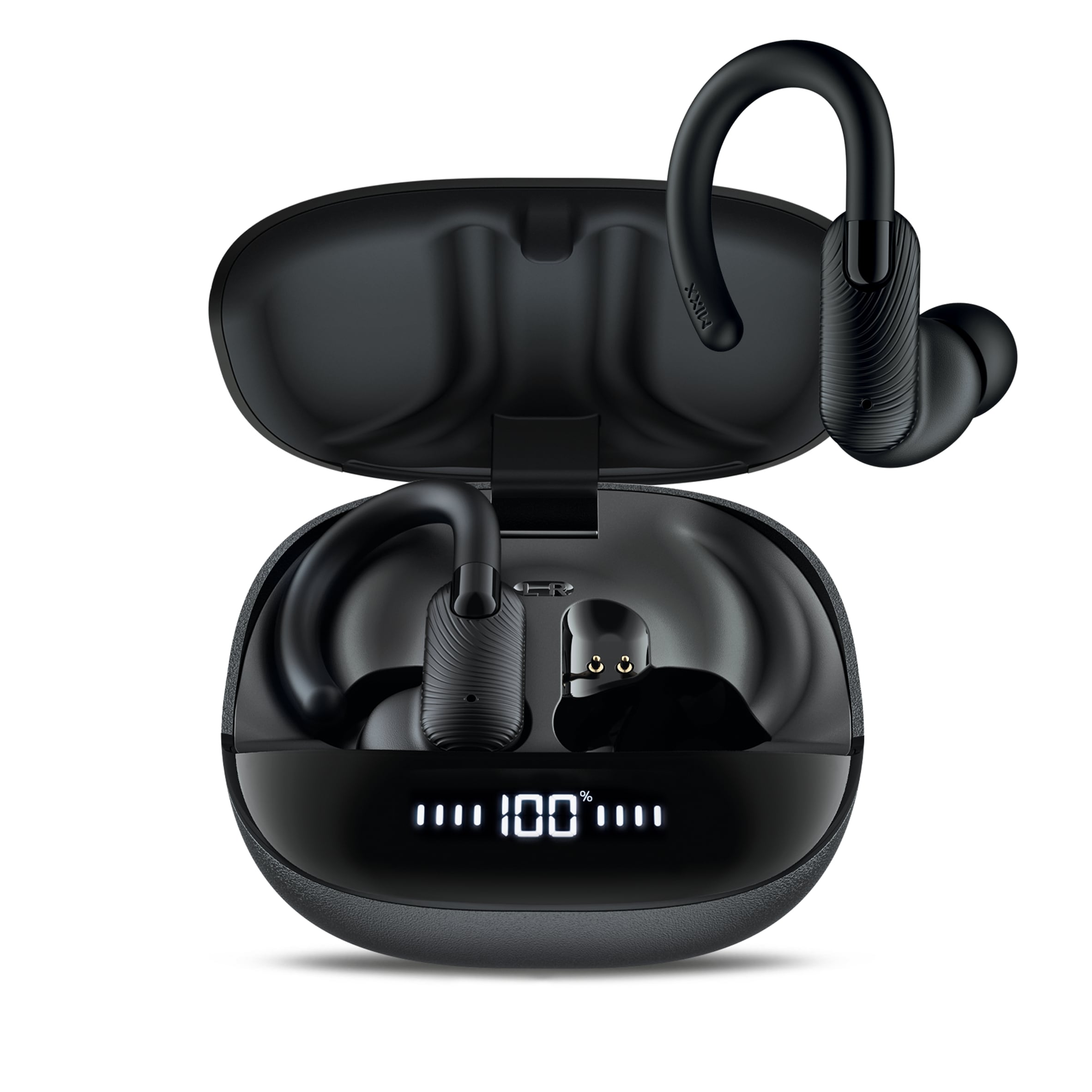 Mixx Streambuds Sports True Wireless Earphones Black thumbnail 5