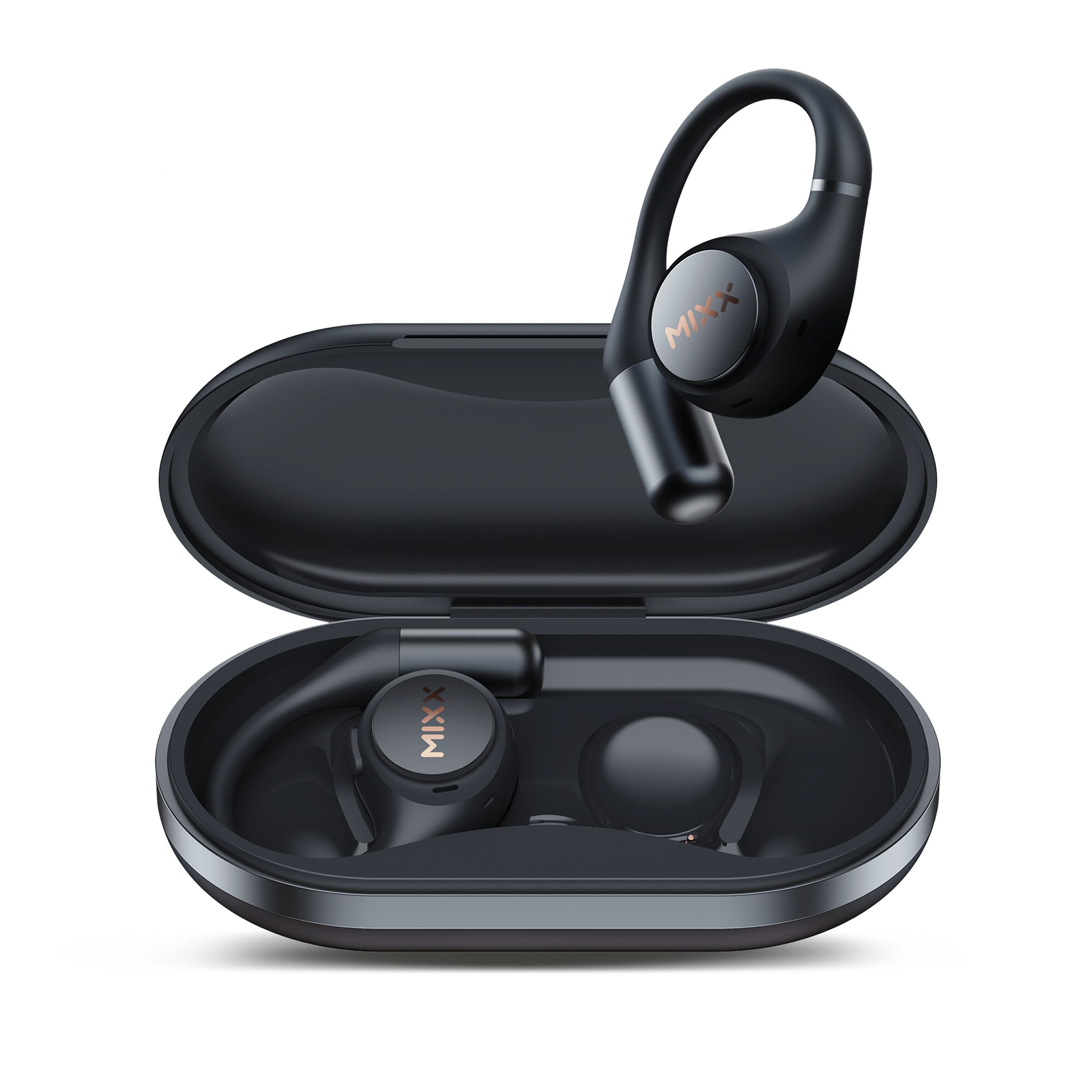 Mixx Airflow Open Ear Sports Headphones Black thumbnail 2