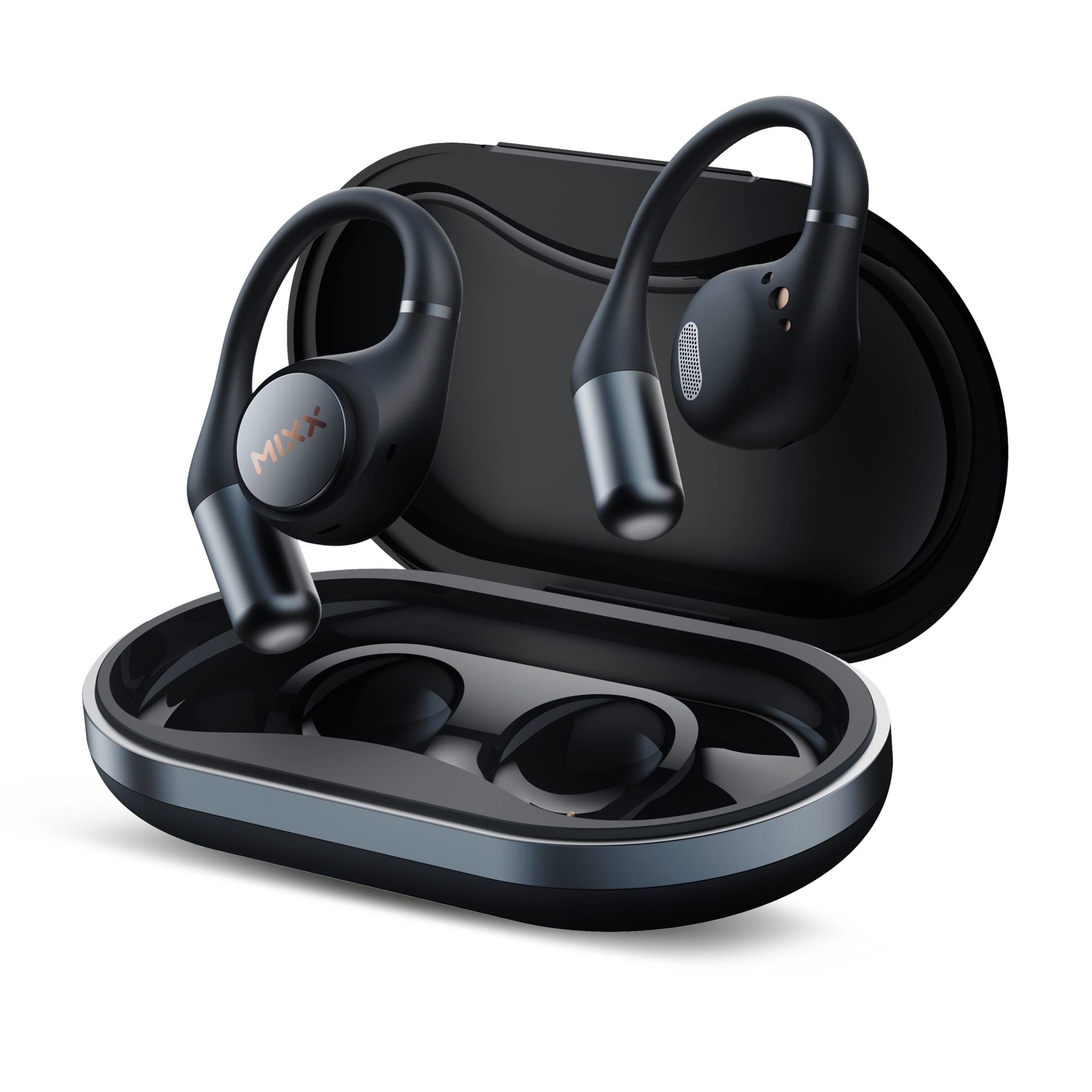 Mixx Airflow Open Ear Sports Headphones Black thumbnail 4