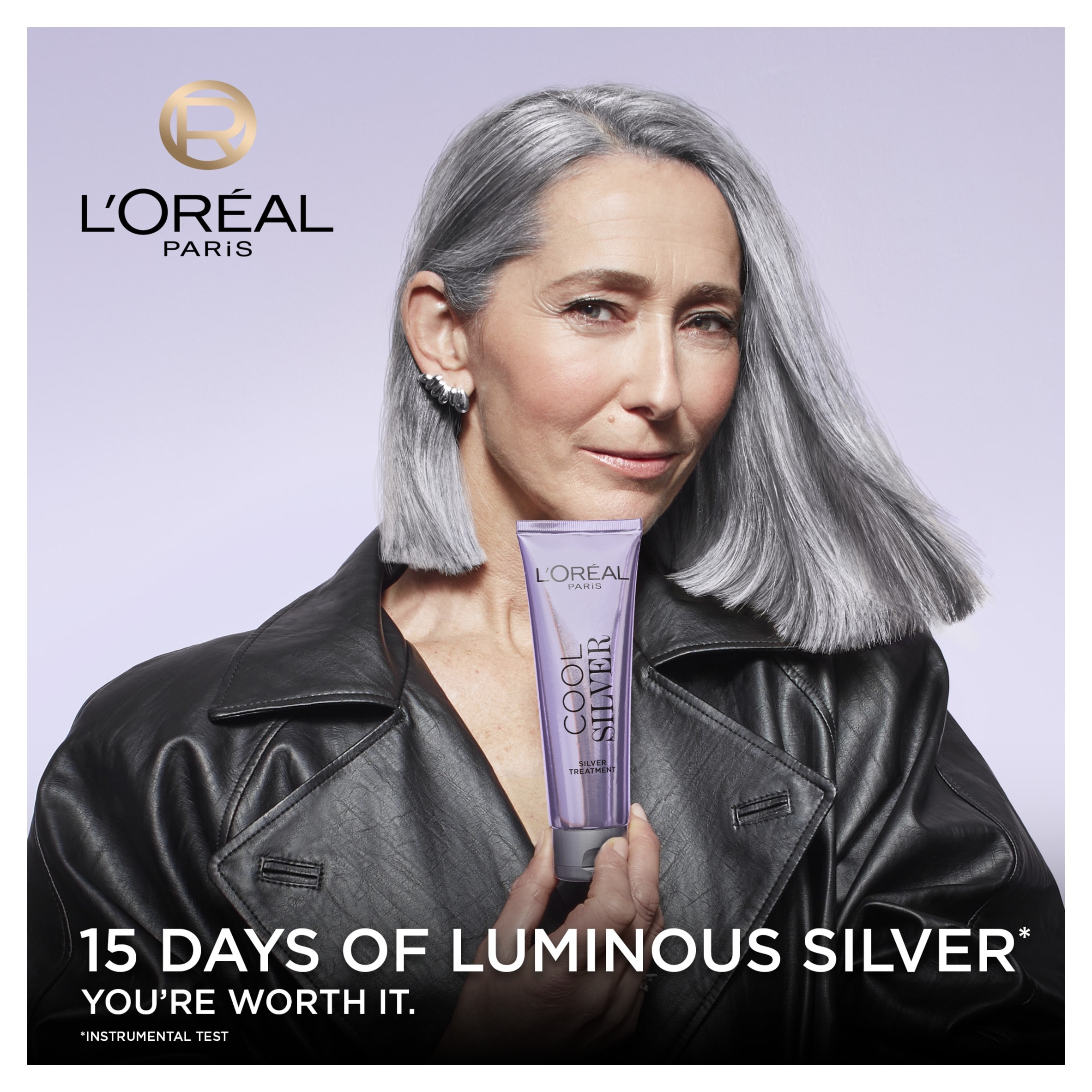 L'Oreal Paris Cool Silver Enhancing Silver Treatment Pure White 114ml thumbnail 3