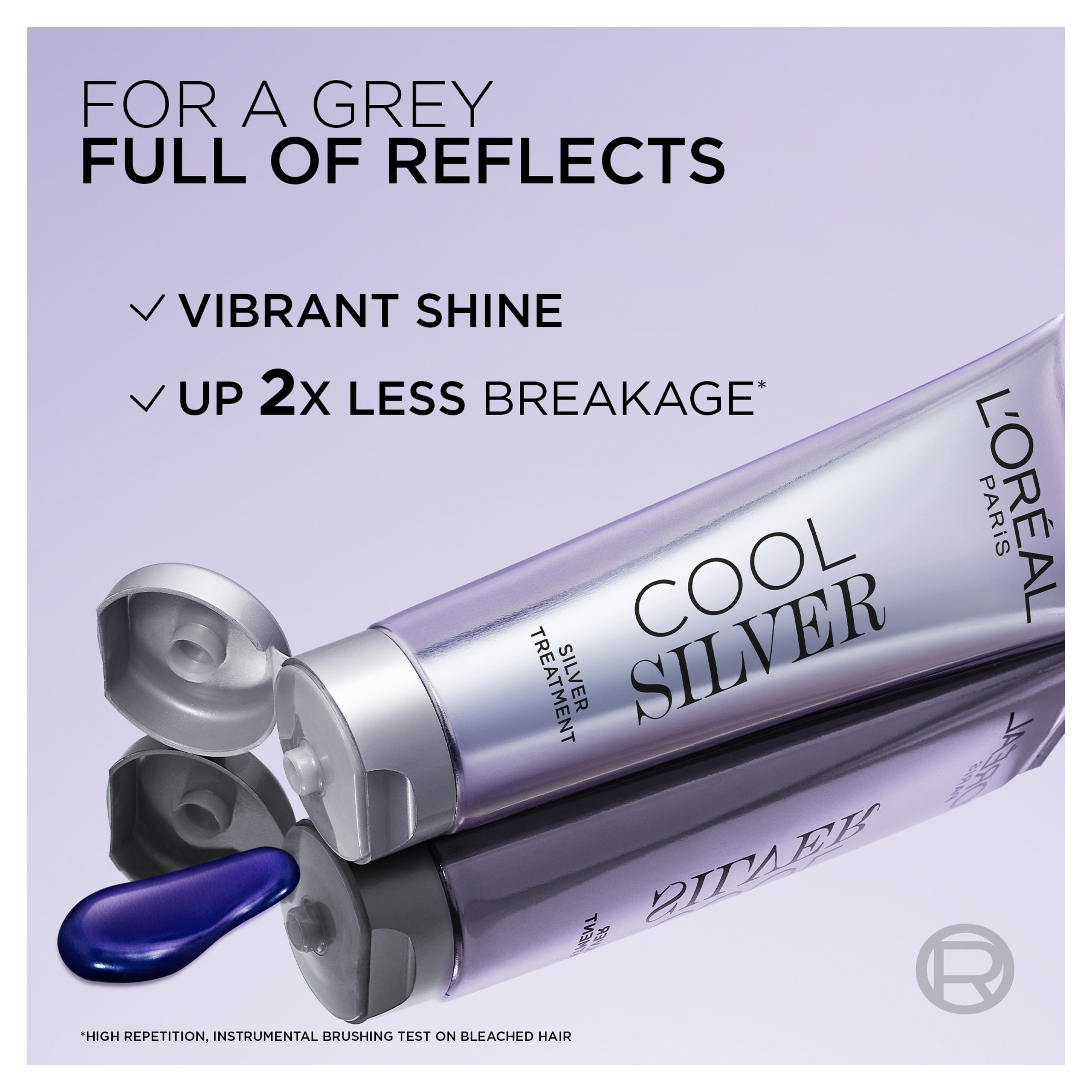 L'Oreal Paris Cool Silver Enhancing Silver Treatment Pure White 114ml thumbnail 4