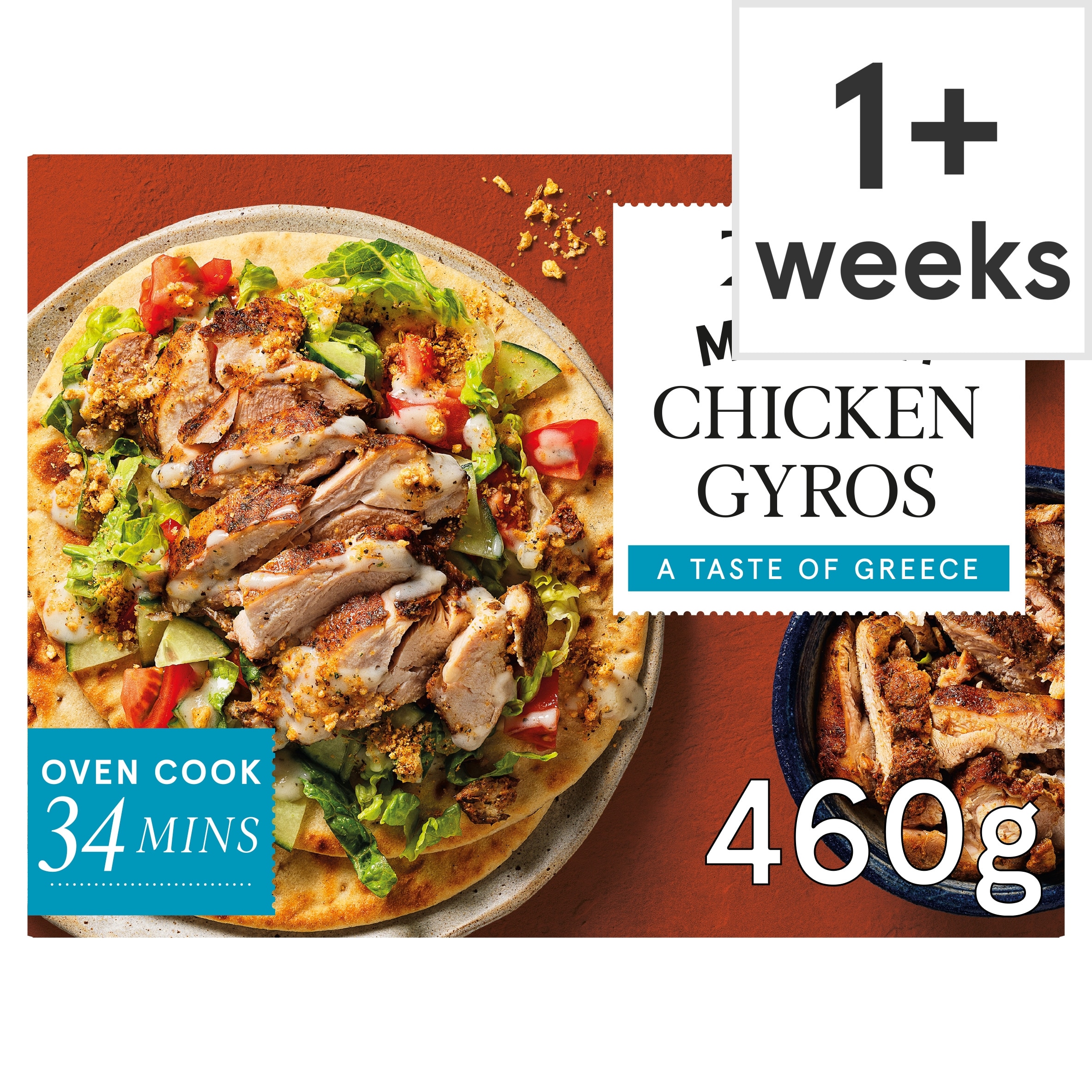 Tesco Meal Kit Chicken Gyros 420g