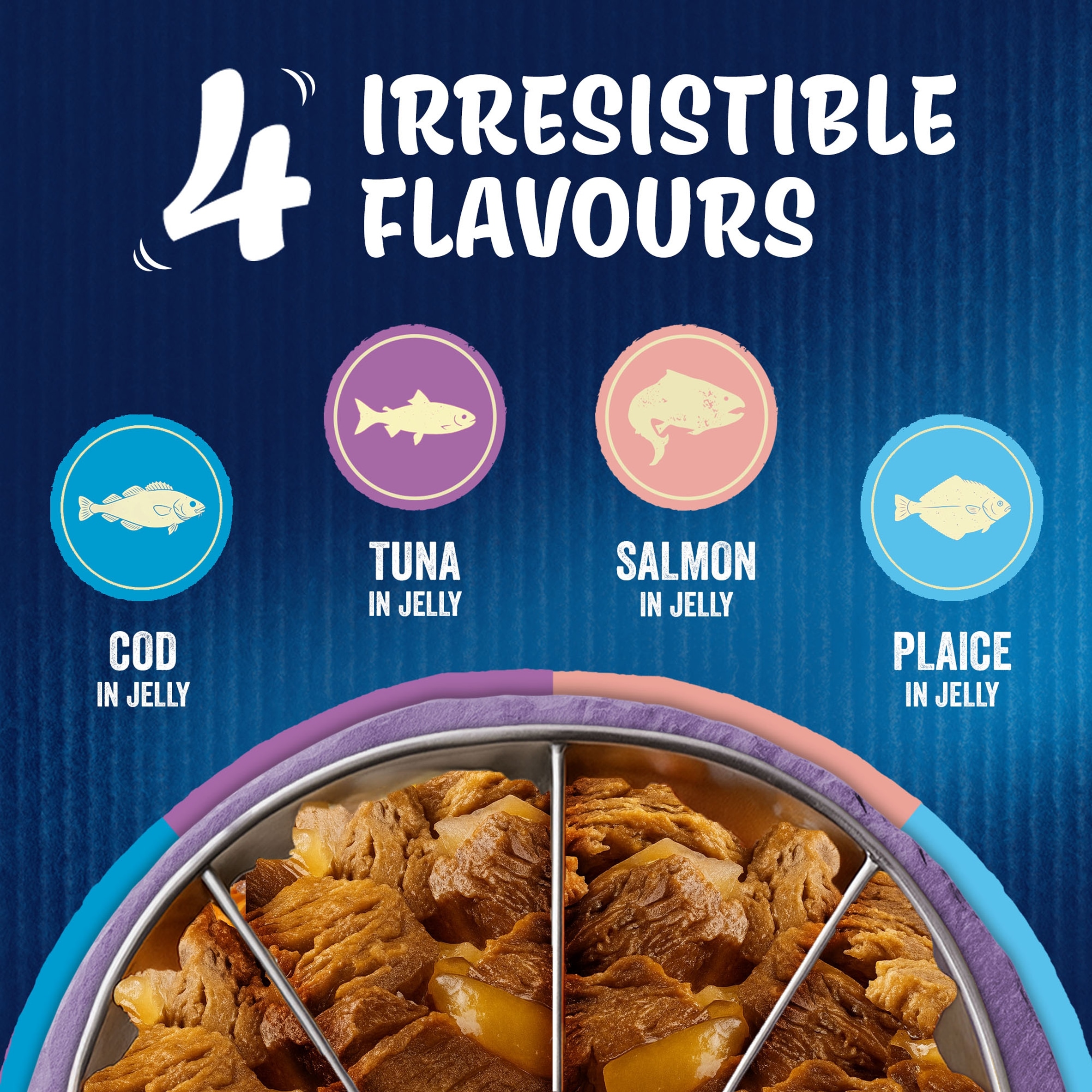 FELIX As Good As it Looks Ocean Feasts in Jelly Wet Cat Food 40x85g thumbnail 3