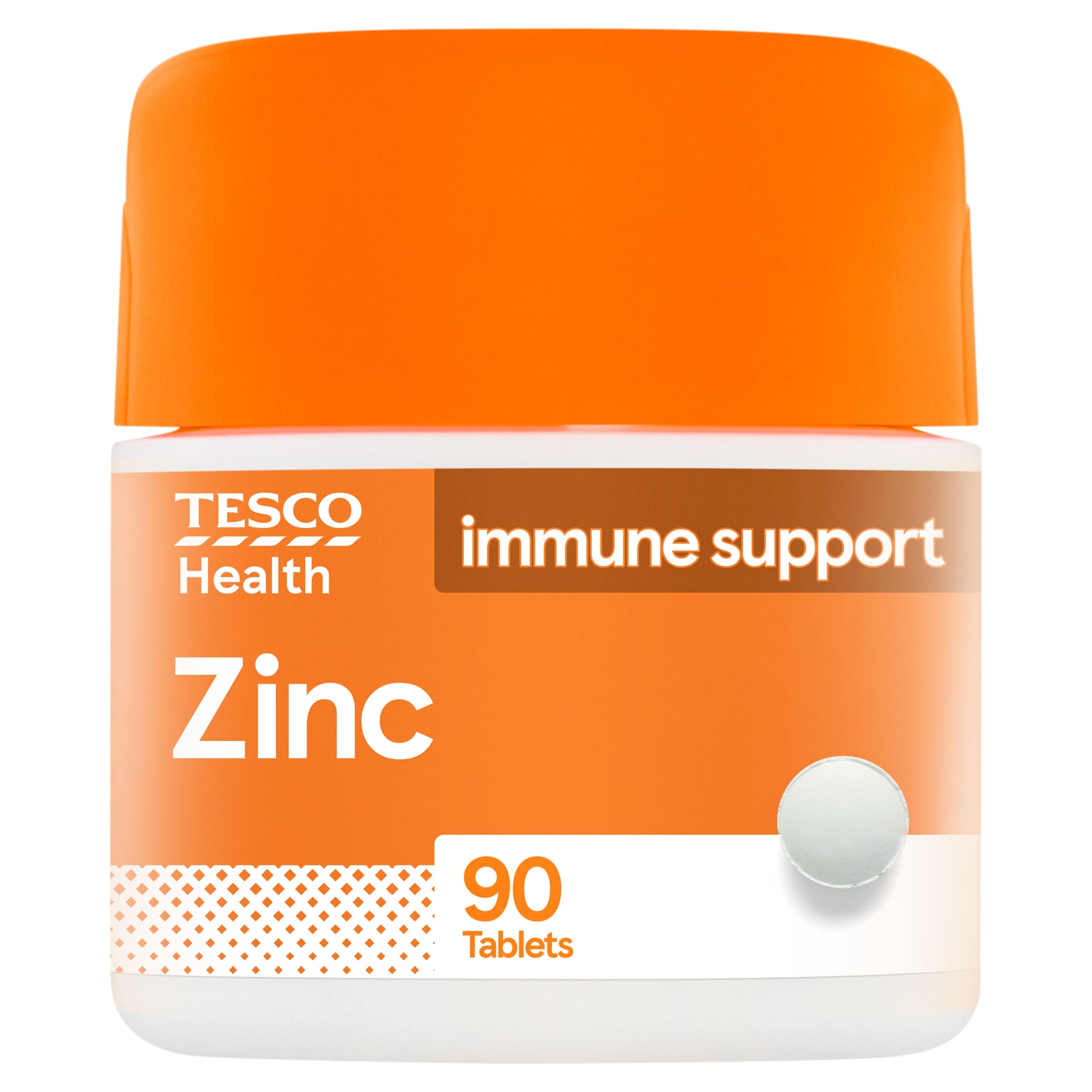 Tesco Health Zinc 15mg 90 Tablets