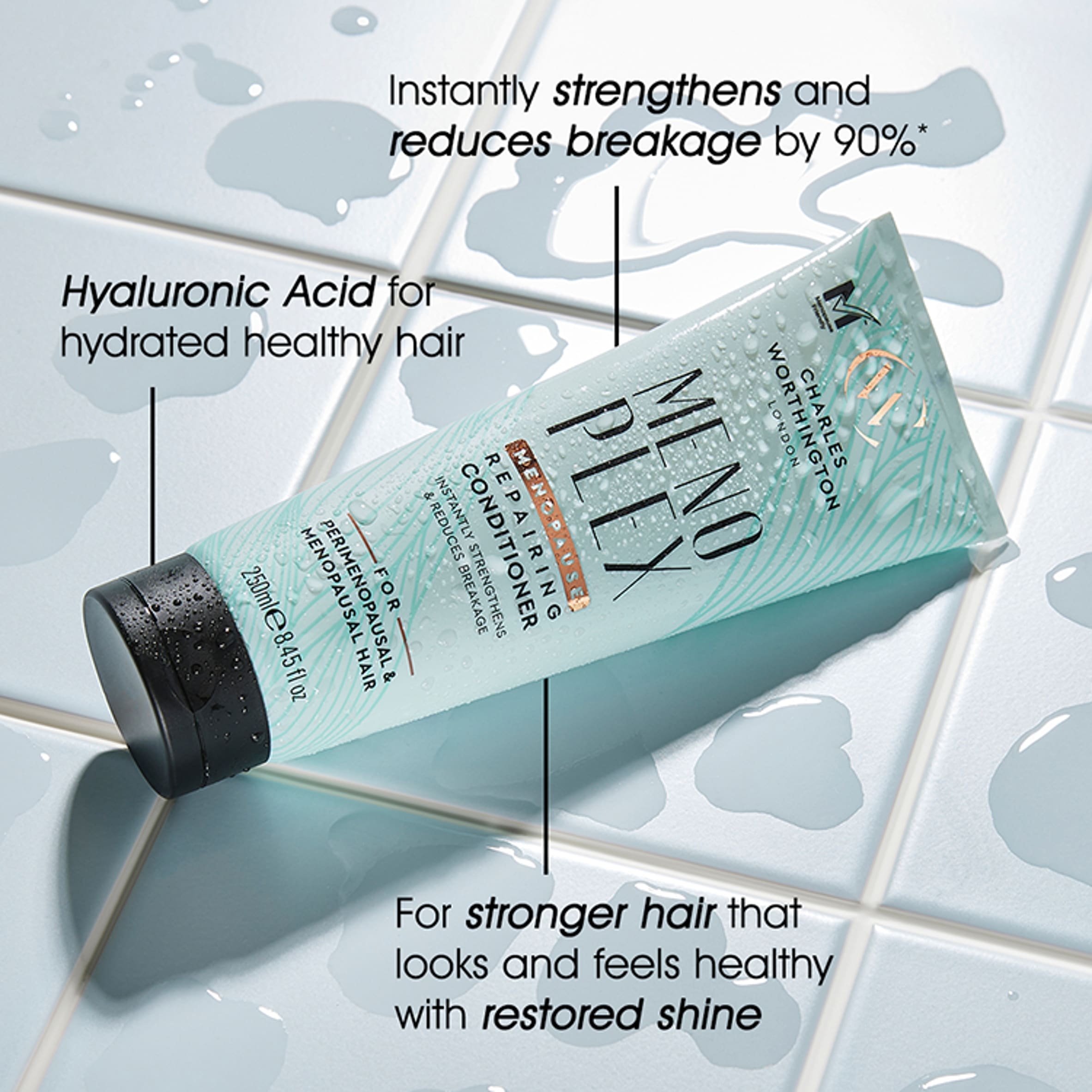 Charles Worthington Menoplex Repairing Conditioner 250ml thumbnail 2