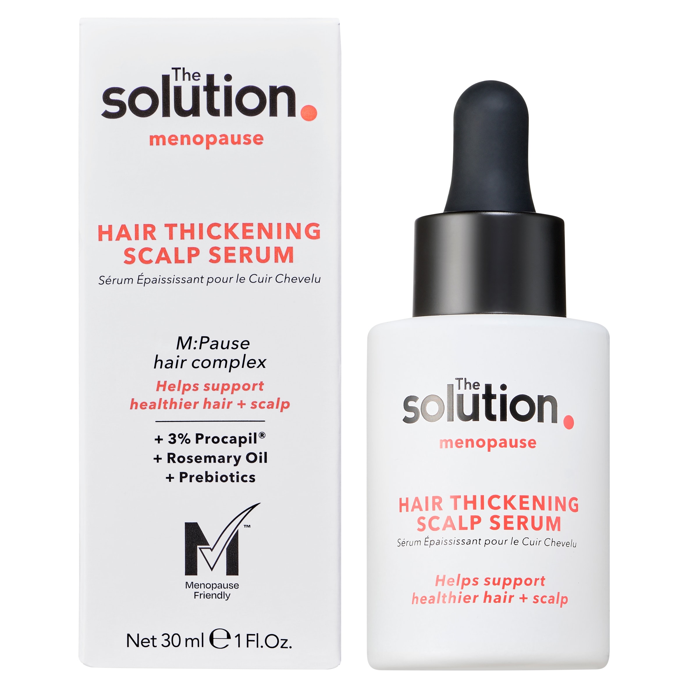 The Solution Menopause Hair Thickening Scalp Serum 30ml thumbnail 2