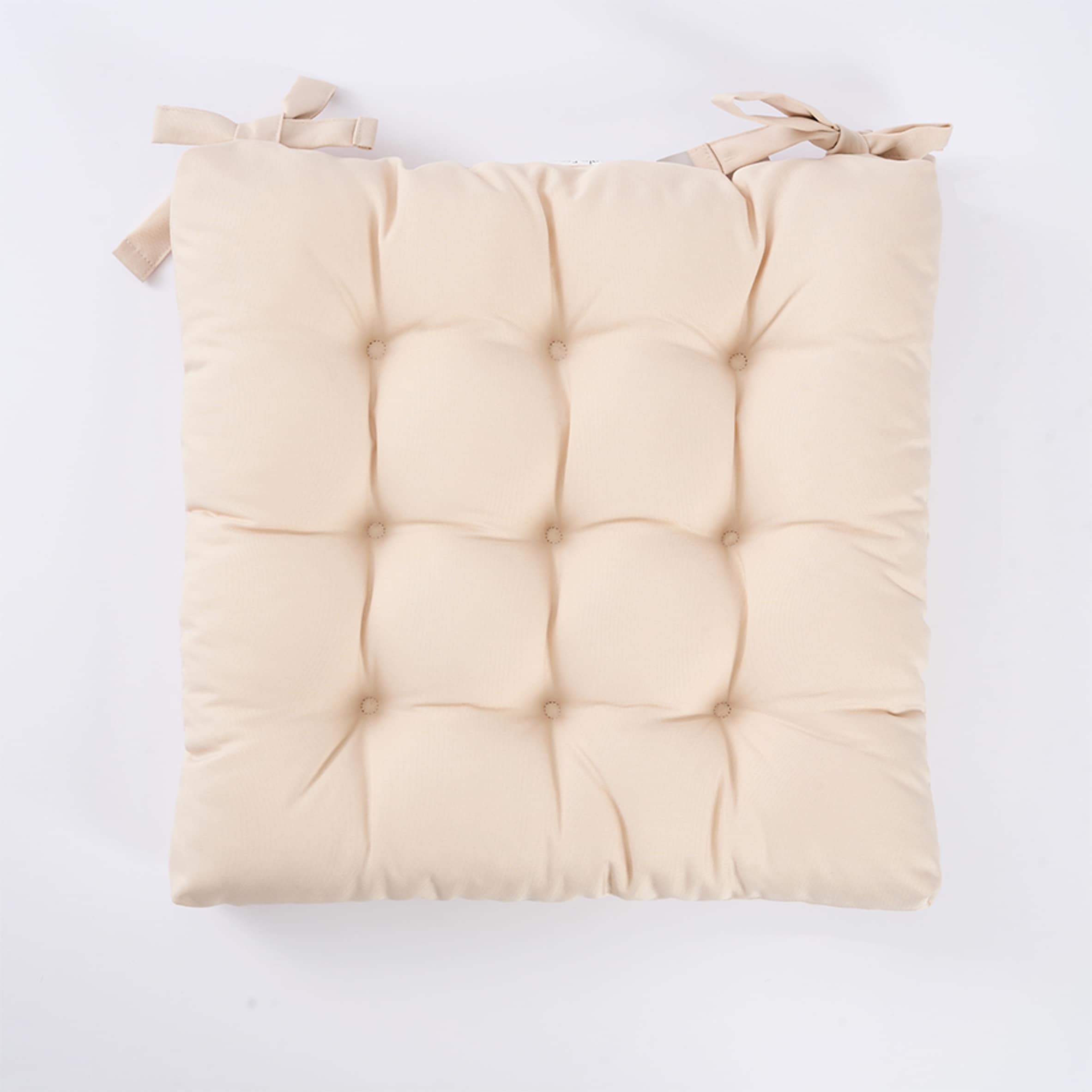TESCO OUTDOOR CREAM SEAT PAD
