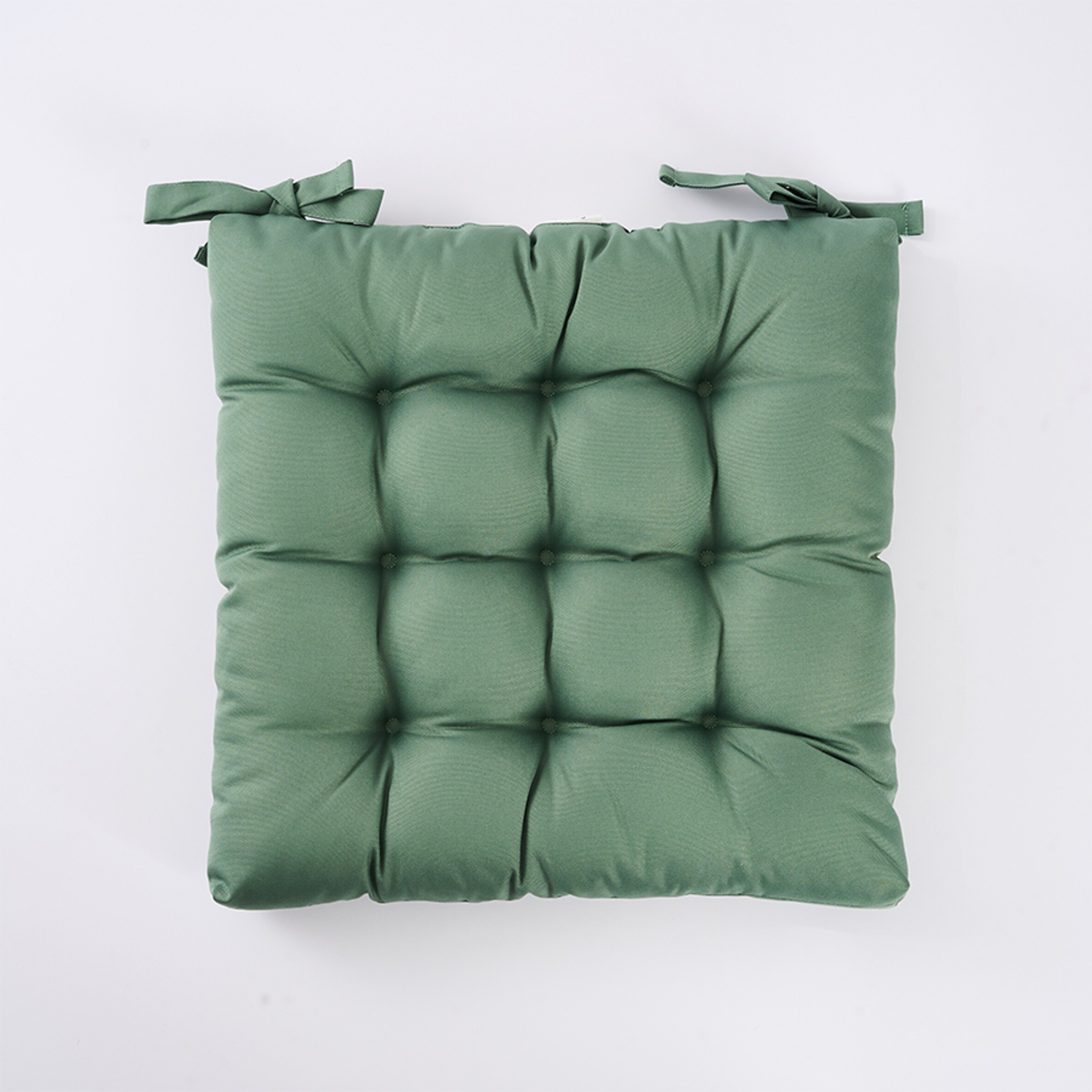 TESCO OUTDOOR GREEN SEAT PAD
