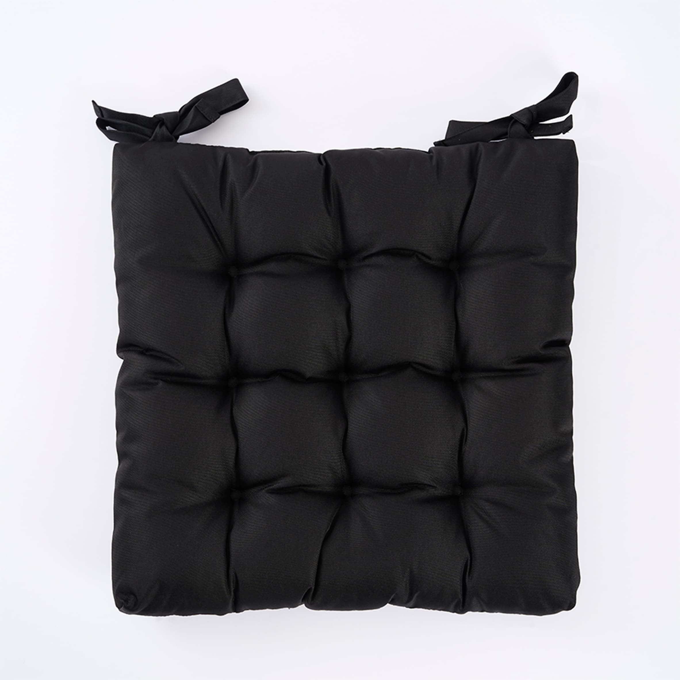 TESCO OUTDOOR BLACK SEAT PAD