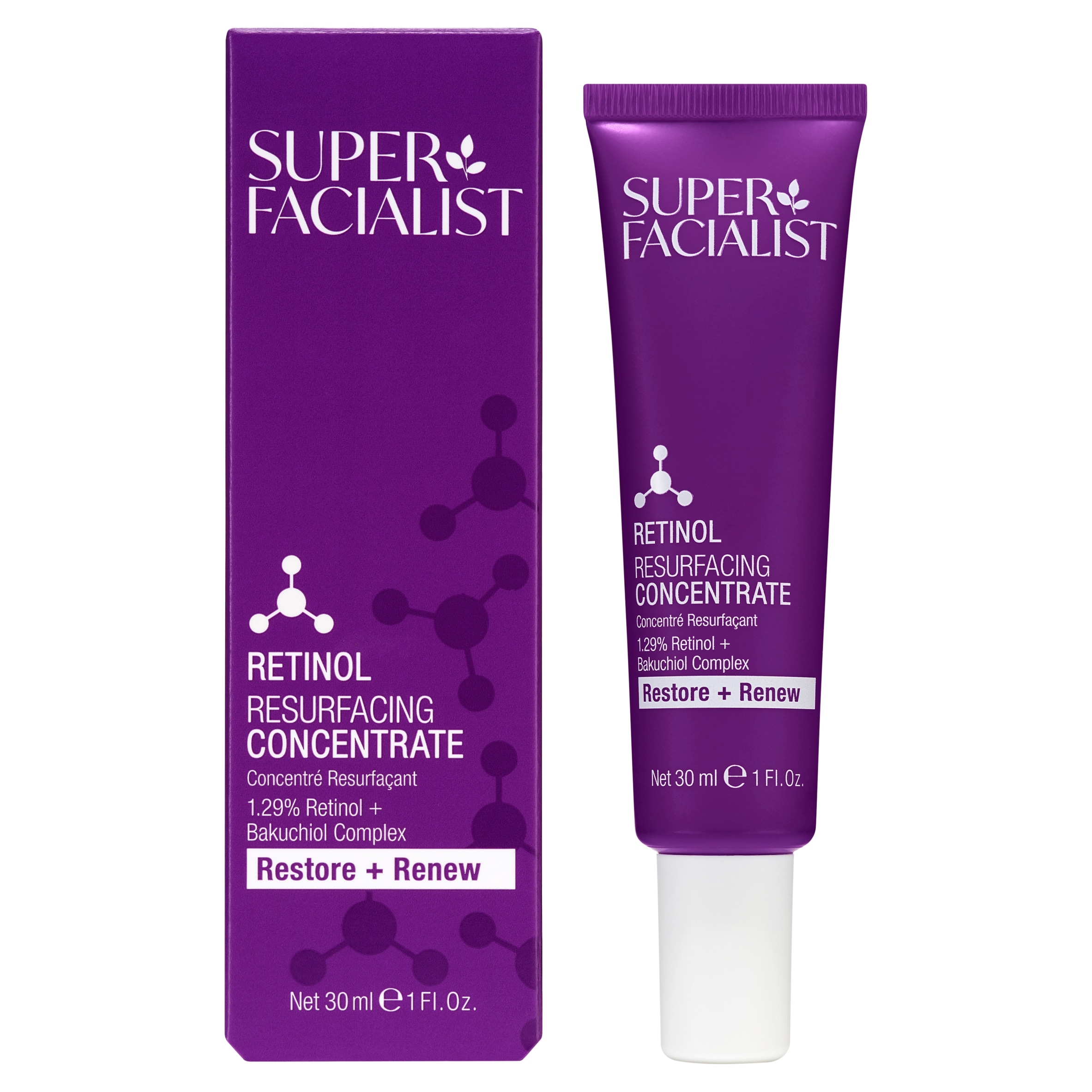 Super Facialist Retinol Resurfacing Concentrate 30ml thumbnail 2