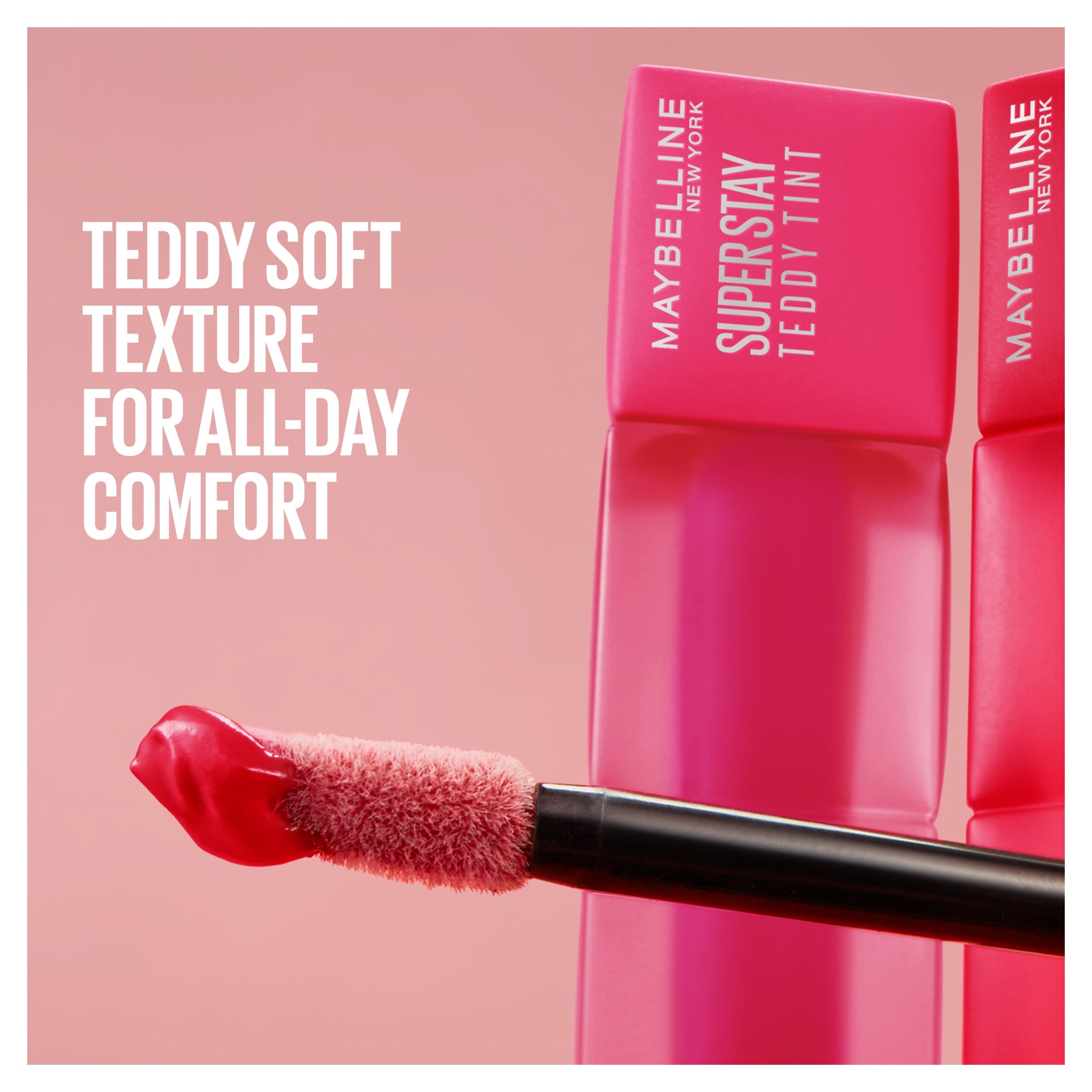Maybelline Super Stay Teddy Tint Lip Tint, 25 Baby Tee, 5ml thumbnail 2