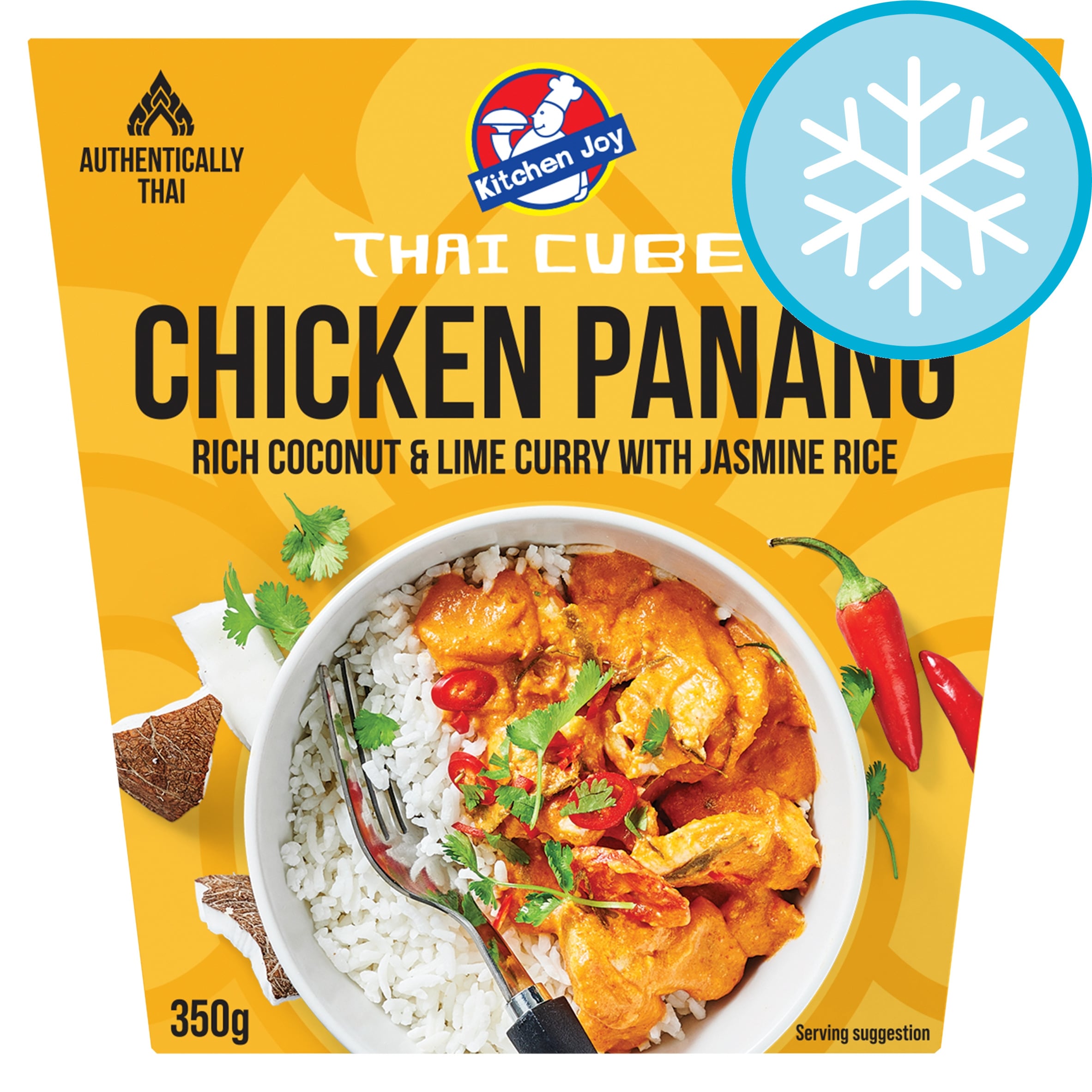 Kitchen Joy Chicken Panang Rich Coconut & Lime Curry with Jasmine Rice