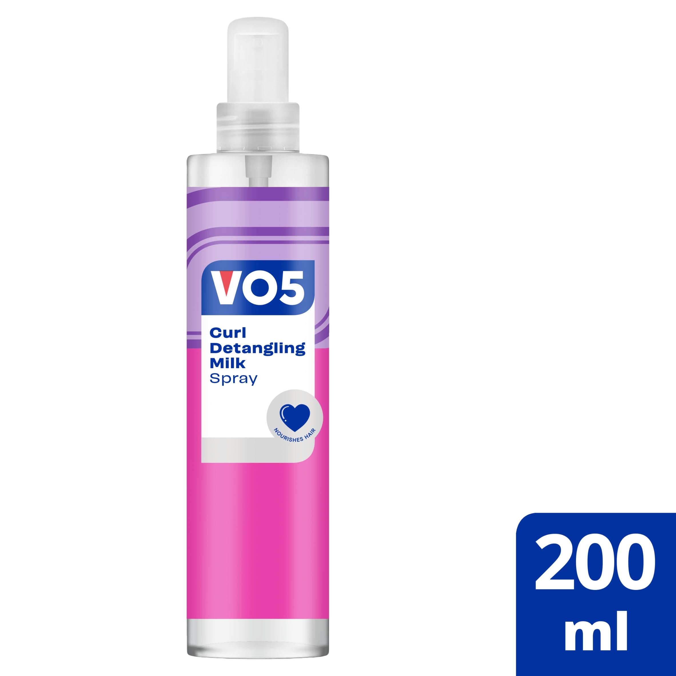 VO5 Curl Detangling Milk Spray 200ml thumbnail 2