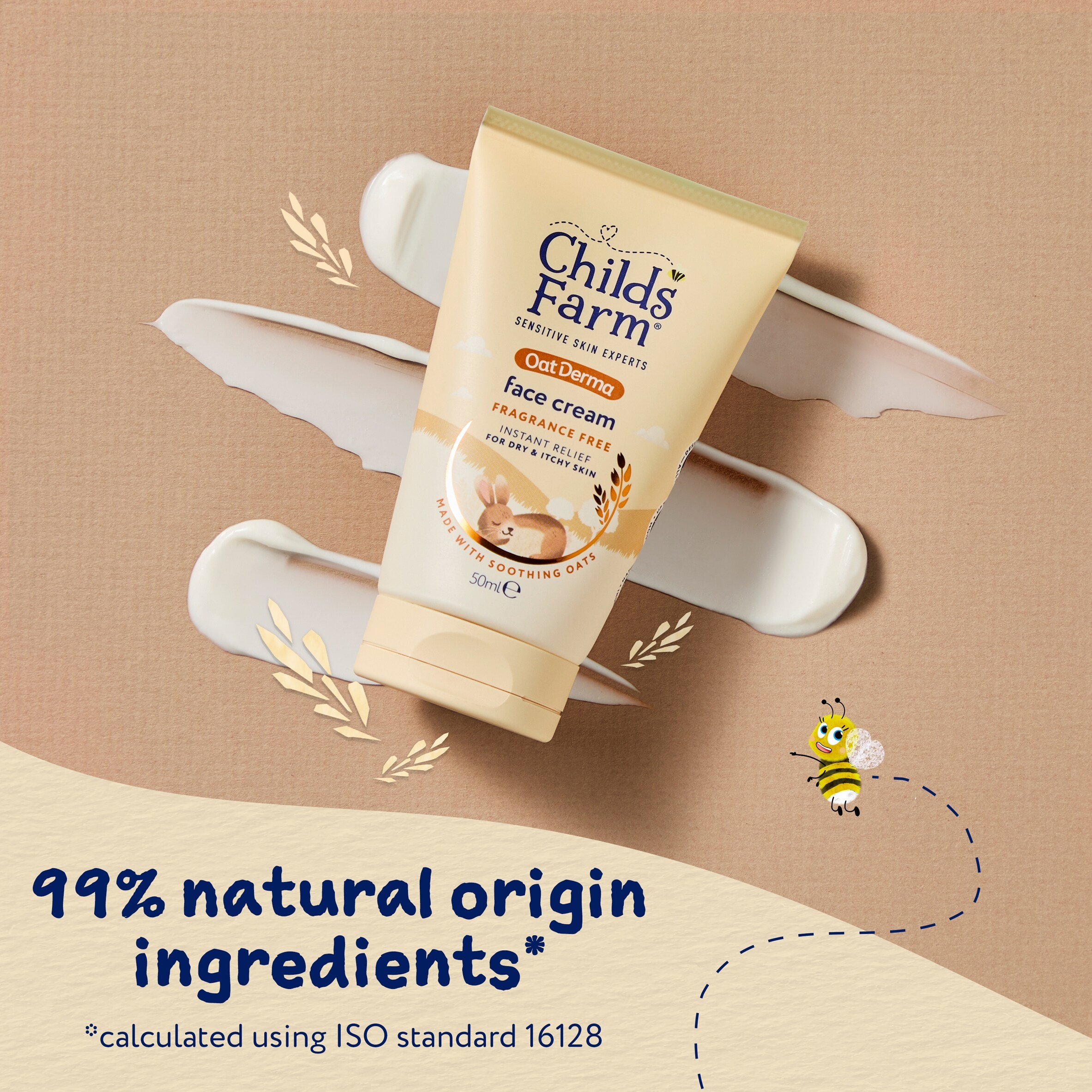 Childs Farm OatDerma Face Cream Fragrance Free 50ml thumbnail 5
