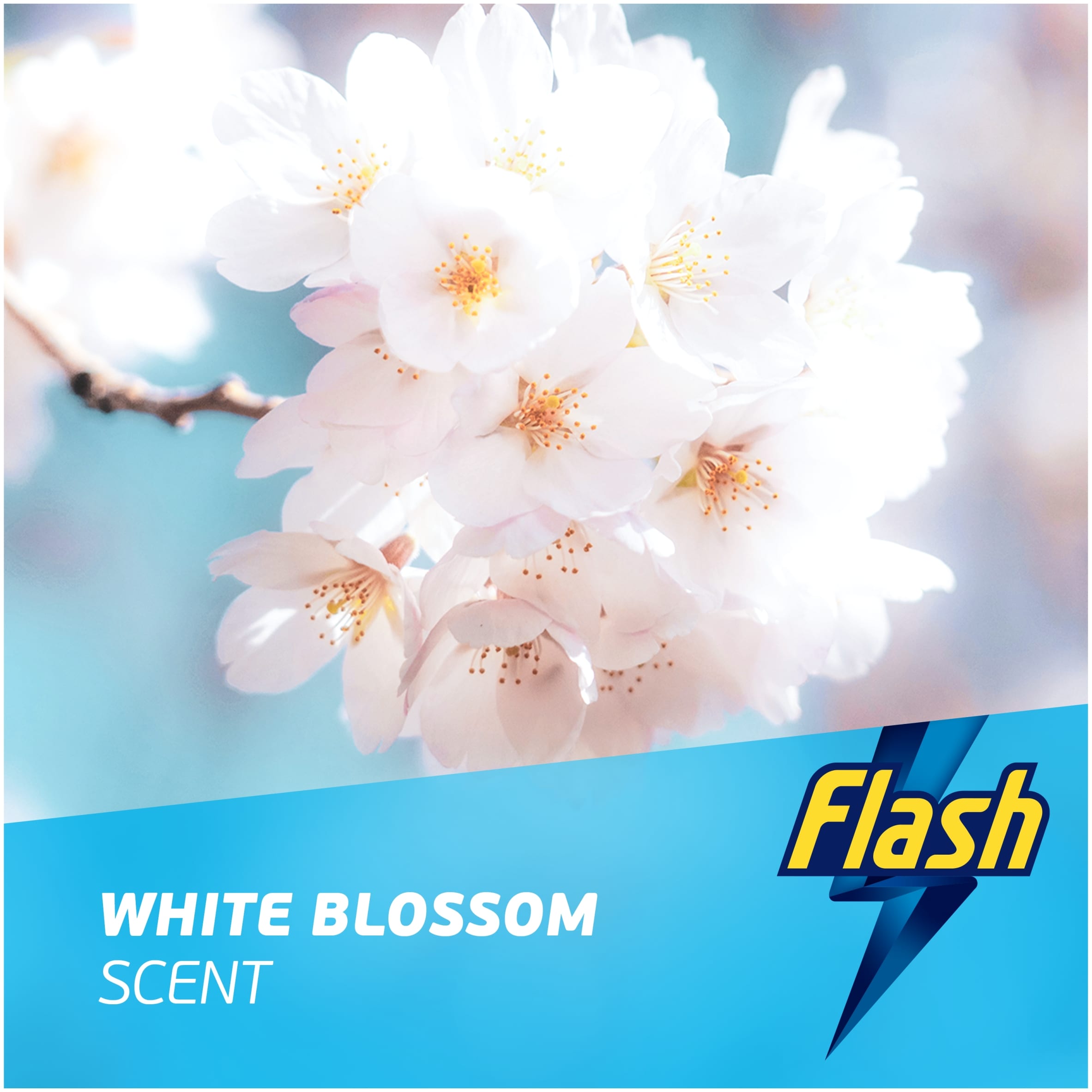 Flash Spray Wipe Done Bathroom White Blossom 800ml thumbnail 3