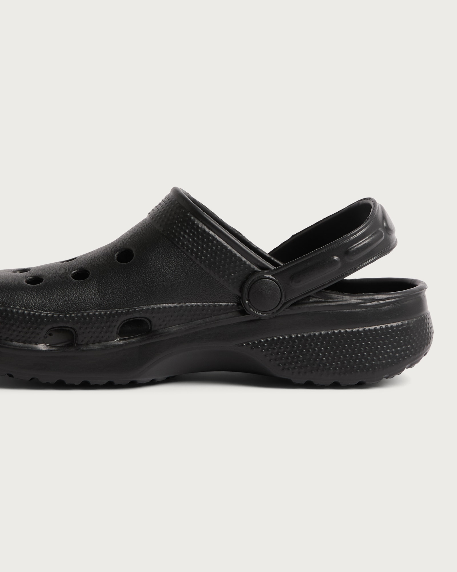 F&F Slip On Clogs in Black thumbnail 3