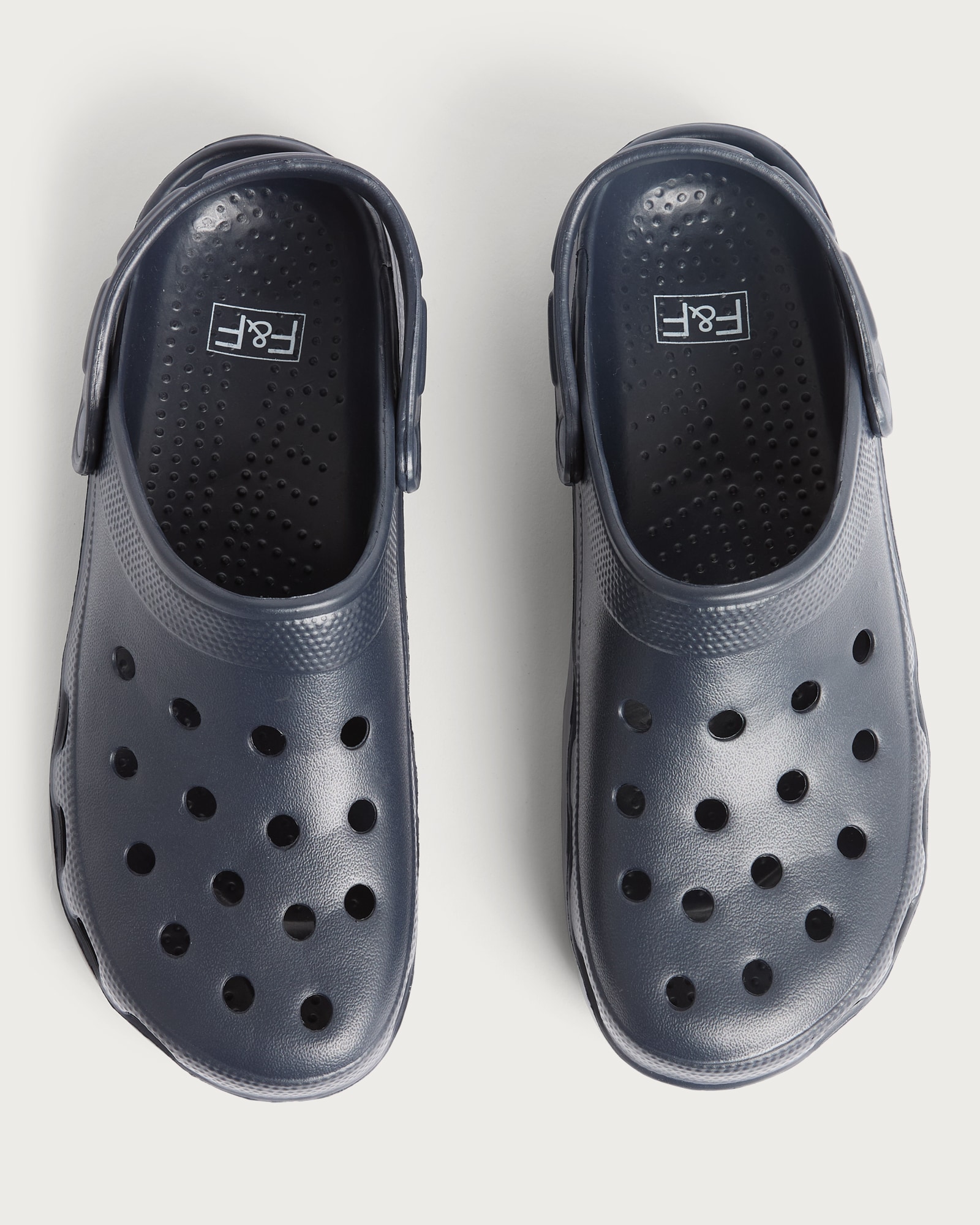 F&F Slip On Clogs in Navy thumbnail 2