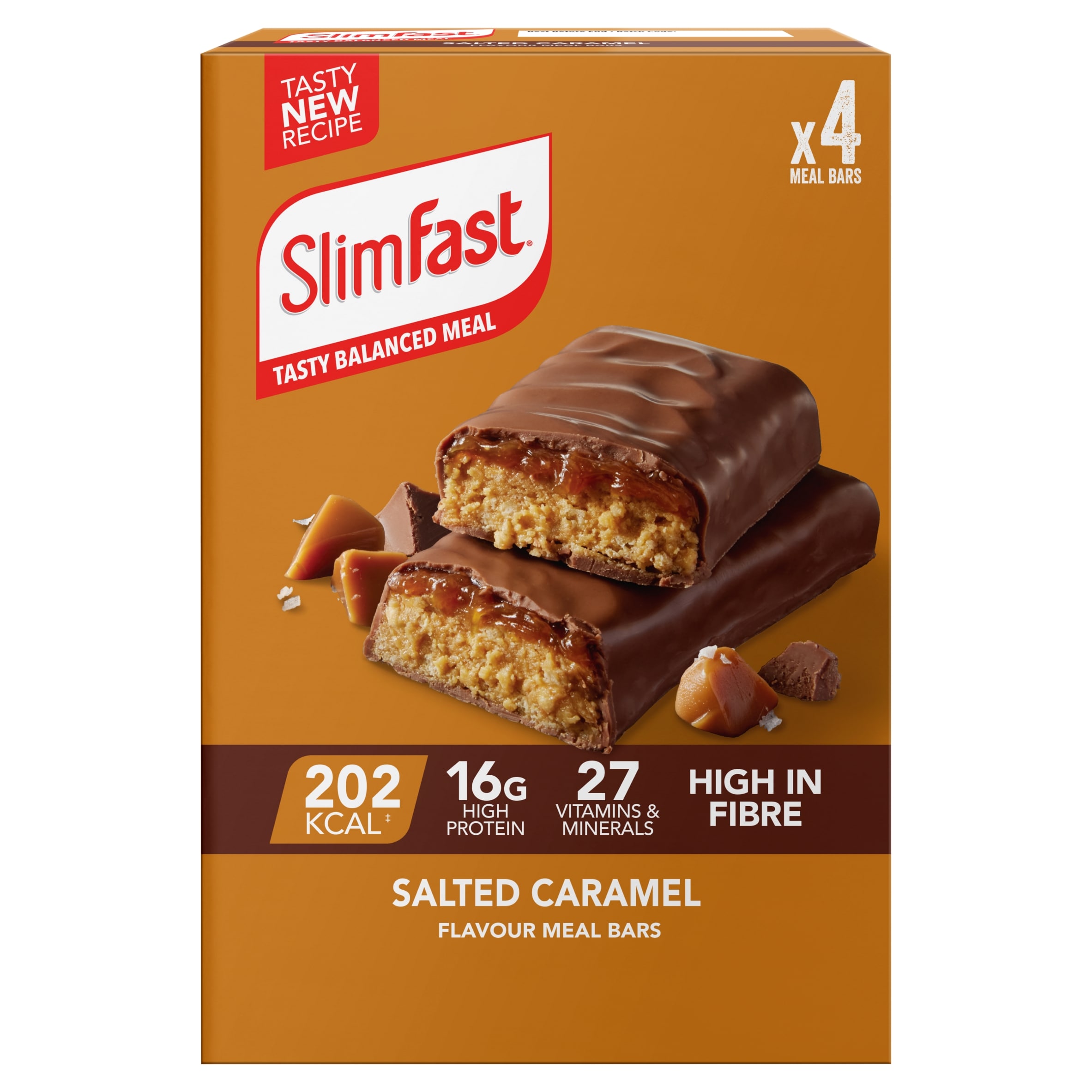 Slimfast Salted Caramel Meal Replacement Bars