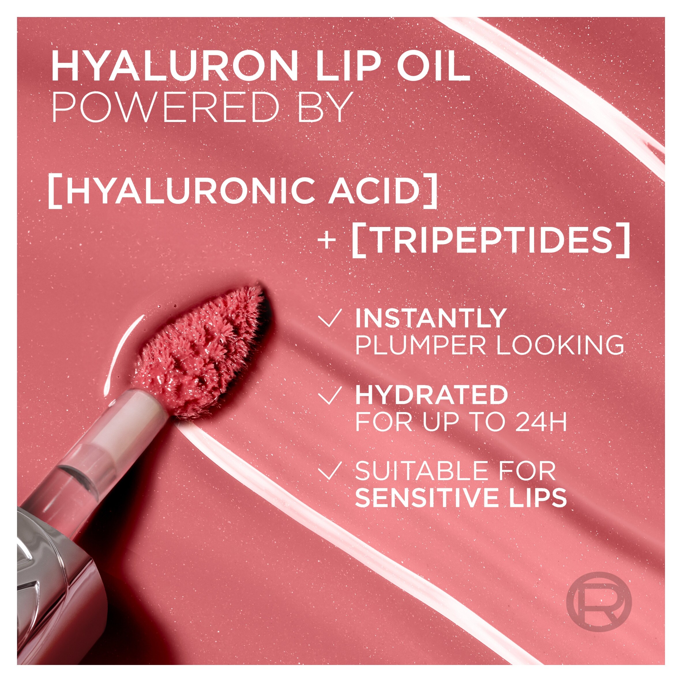 L'Oréal Paris Plump Ambition Lip Oil, 650 Nude Macaron, 5ml thumbnail 5