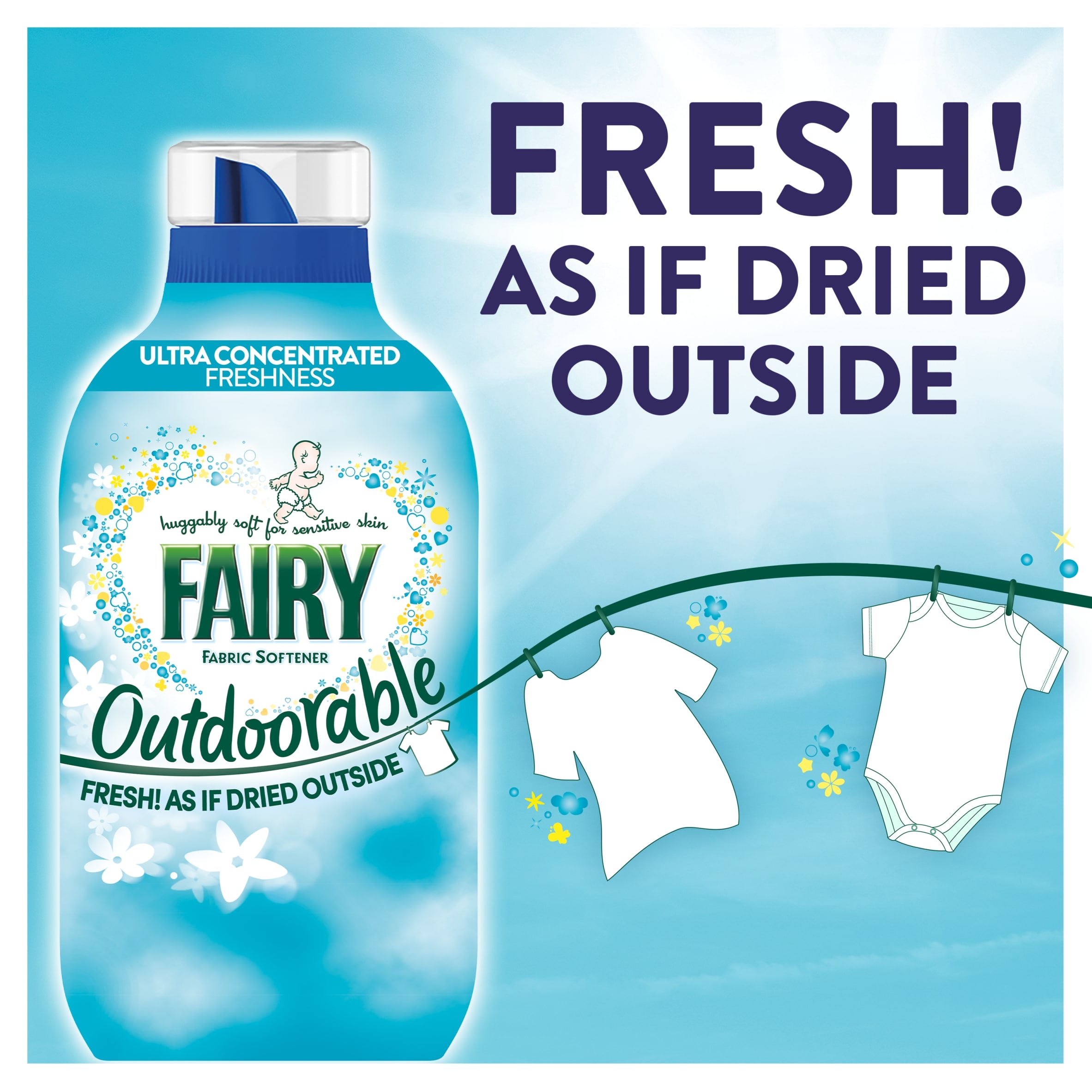 Fairy Outdoorable Fabric Conditioner 84 Washes 1.176l thumbnail 5