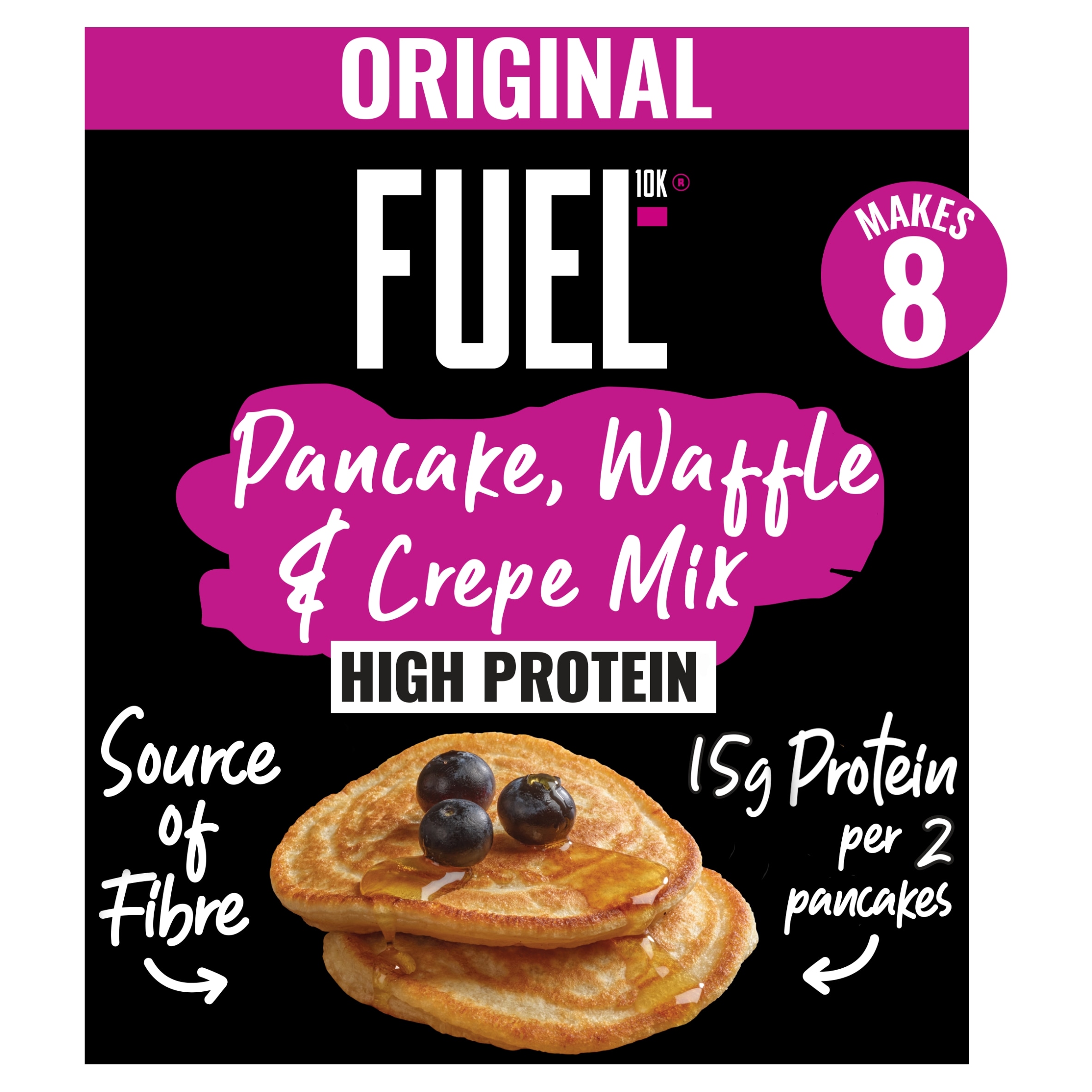 FUEL10K Baking High Protein Pancake, Waffle & Crepe Mix 200g