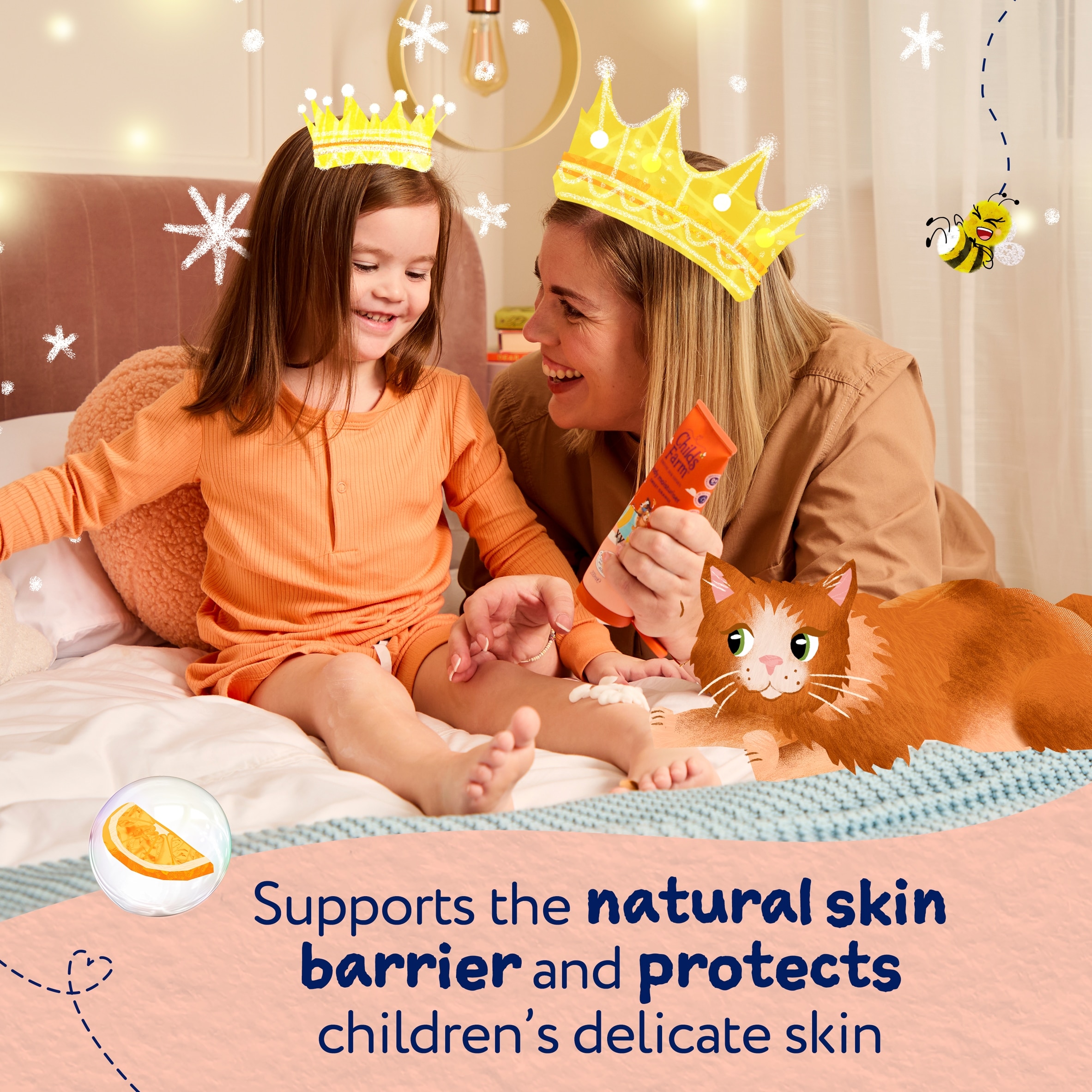 Childs Farm Body Moisturiser Sweet Orange Fragranced 200ml thumbnail 3