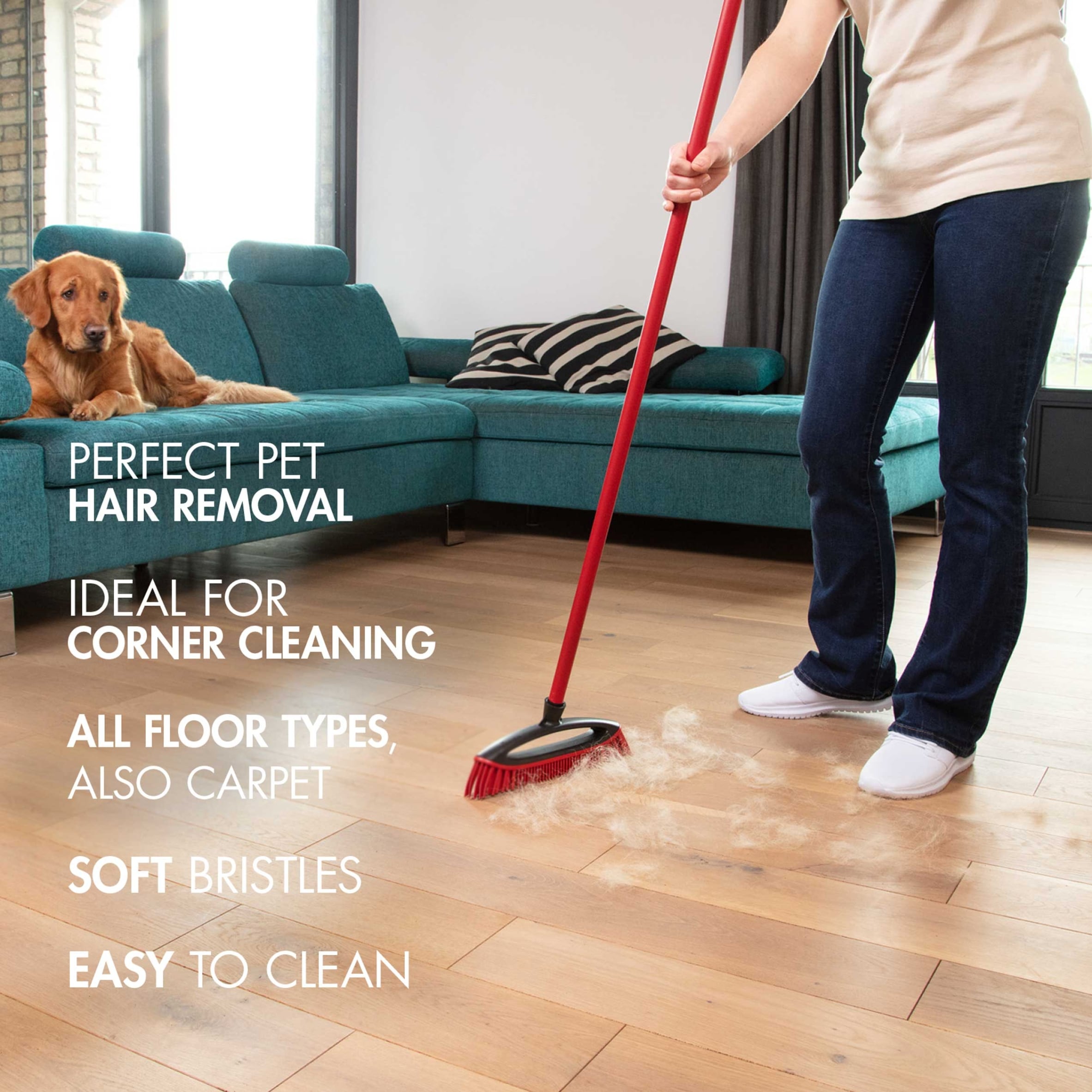 Vileda PetPro Always Clean Broom thumbnail 3