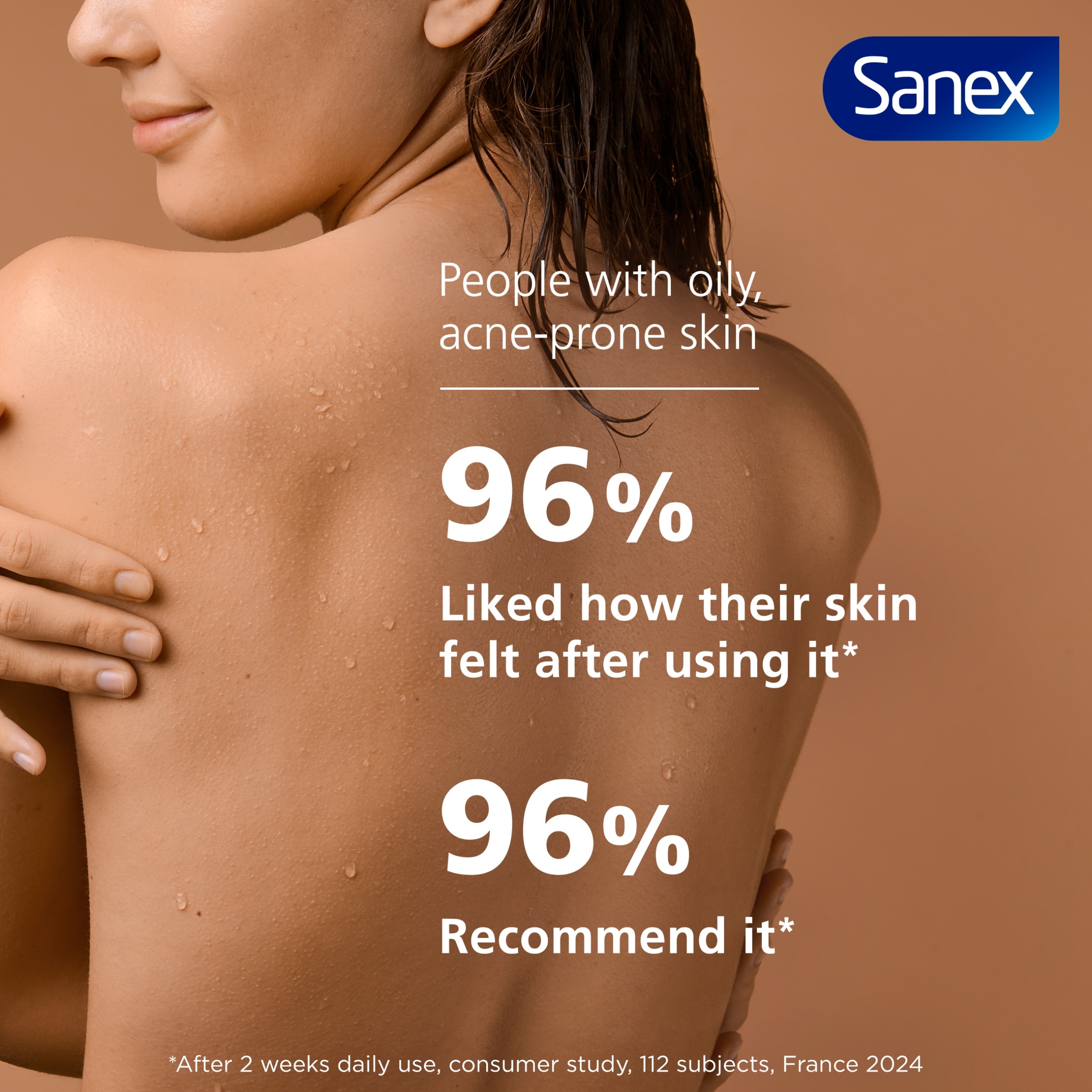 Sanex Expert Skin Health + Skin Therapy Smooth Skin Texture Shower Gel Body Wash 450ml thumbnail 5