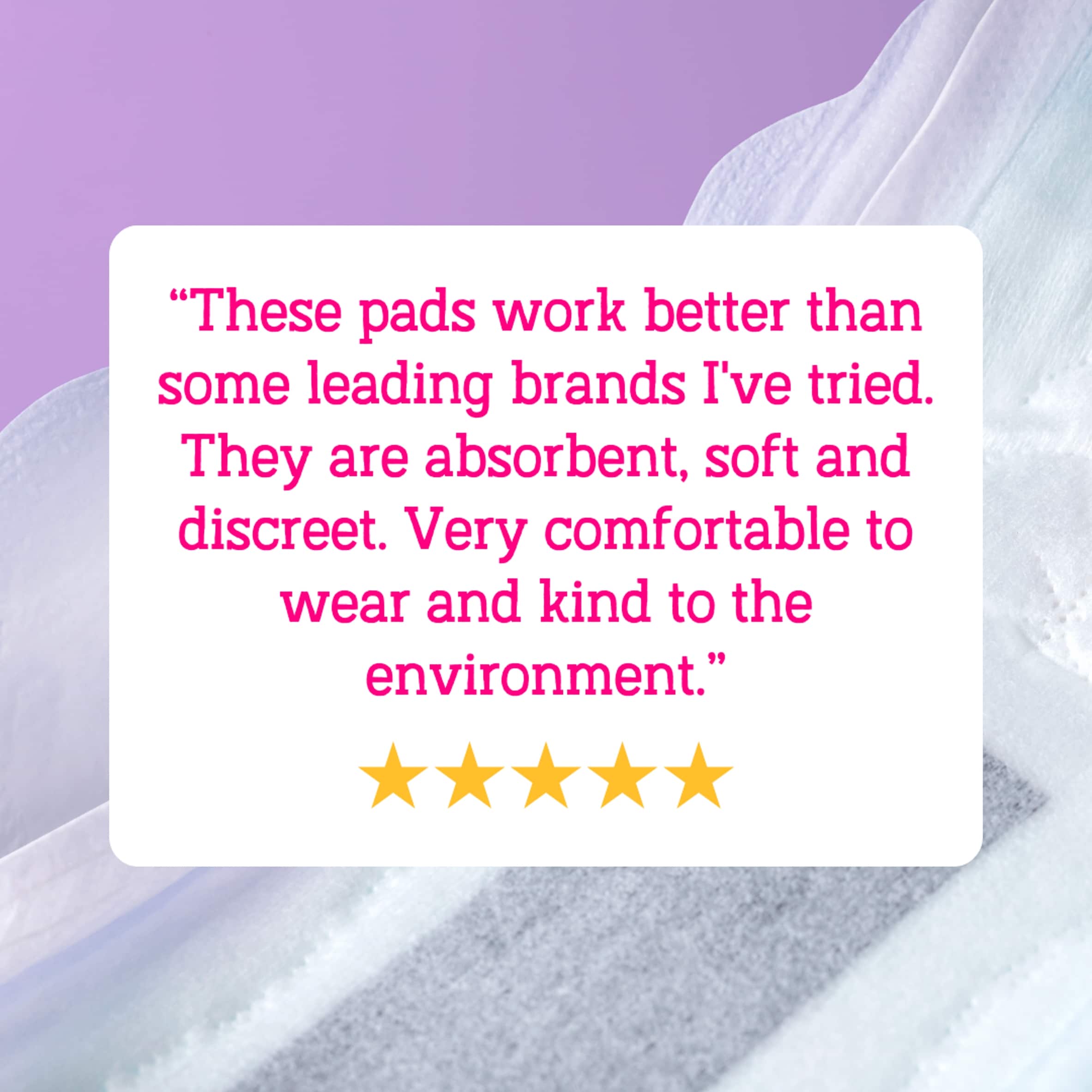 Flo Sensitive Bladder Bamboo Regular Pads with Wings (16 pads) - Discreet, Light Incontinence, Ultra-Thin + Hypoallergenic thumbnail 4