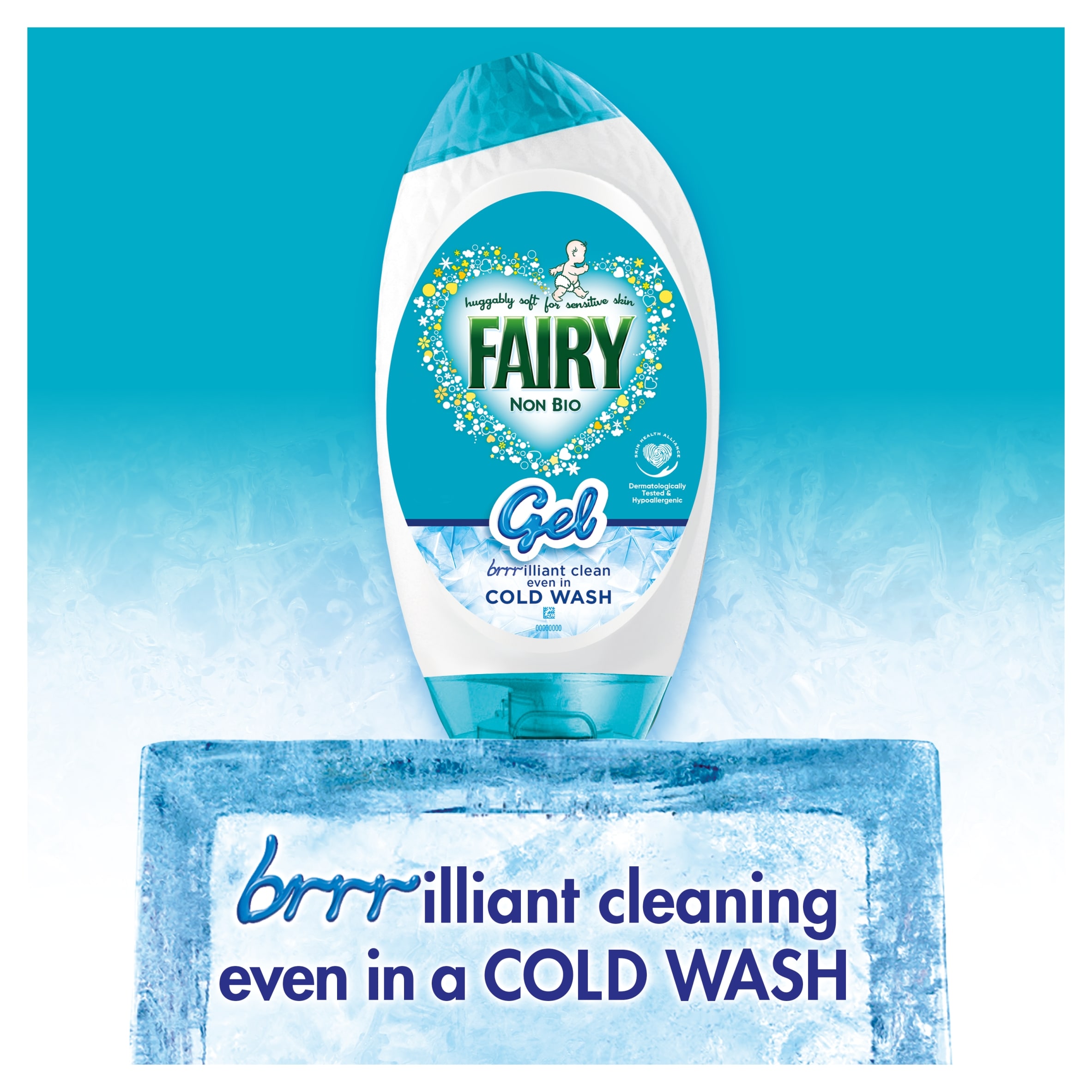 Fairy Non Bio Washing Liquid Gel 1254ML 38 Washes thumbnail 3