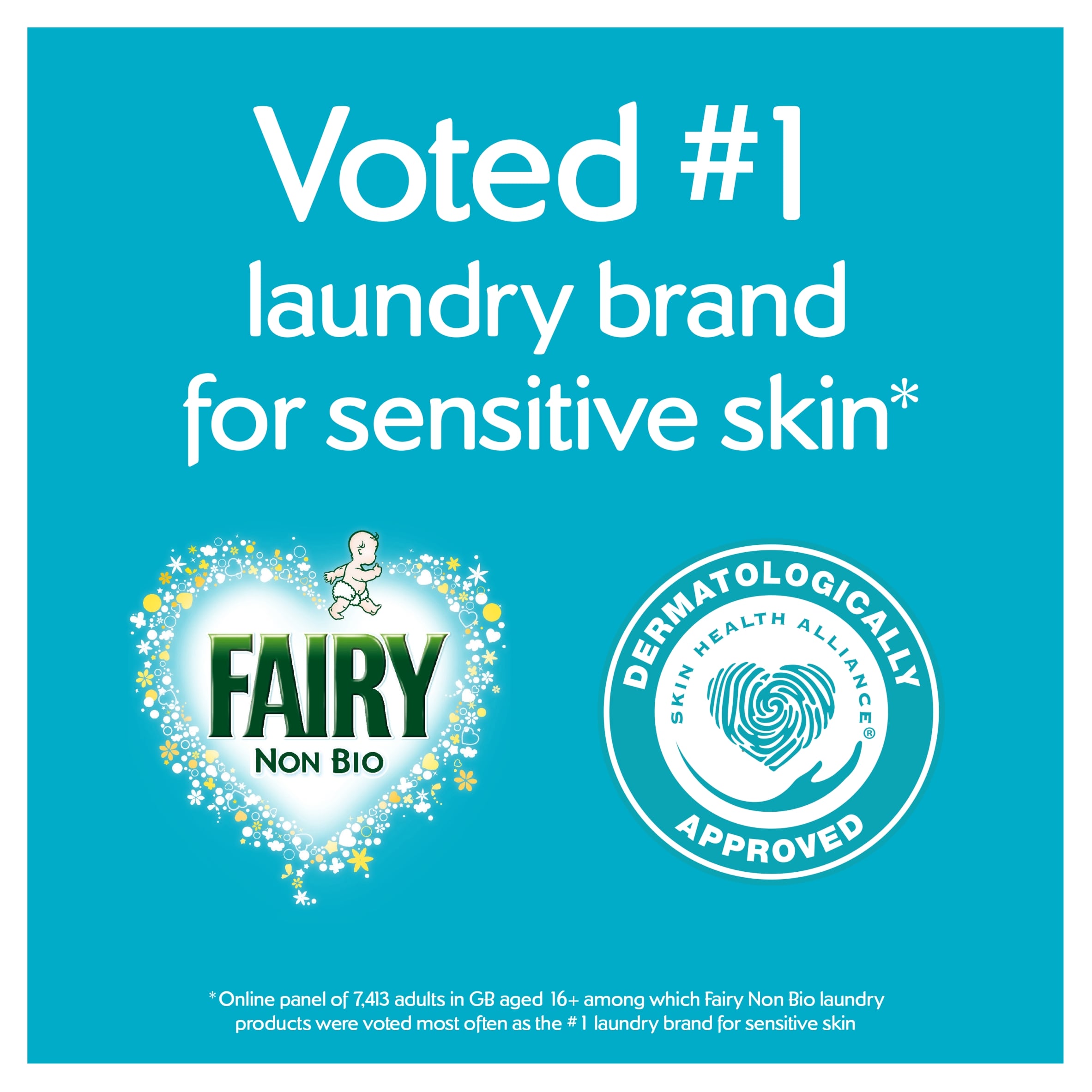 Fairy Non Bio Washing Liquid Gel 1254ML 38 Washes thumbnail 4