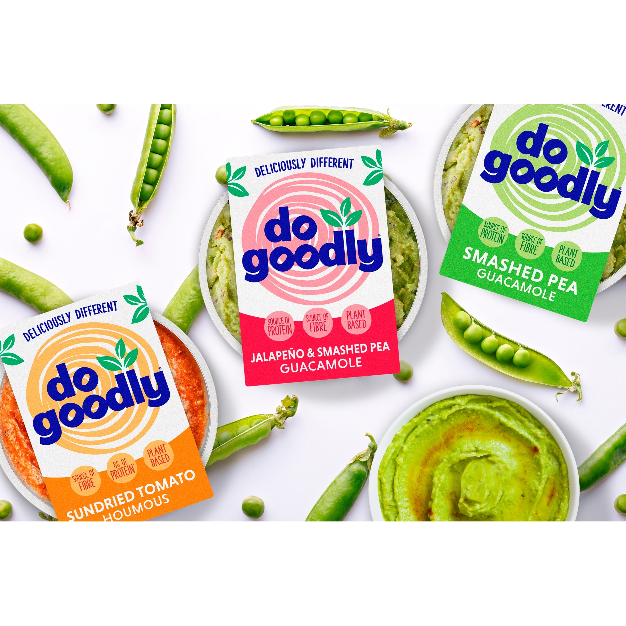 Do Goodly Sun Dried Tomato Houmous 150g thumbnail 4