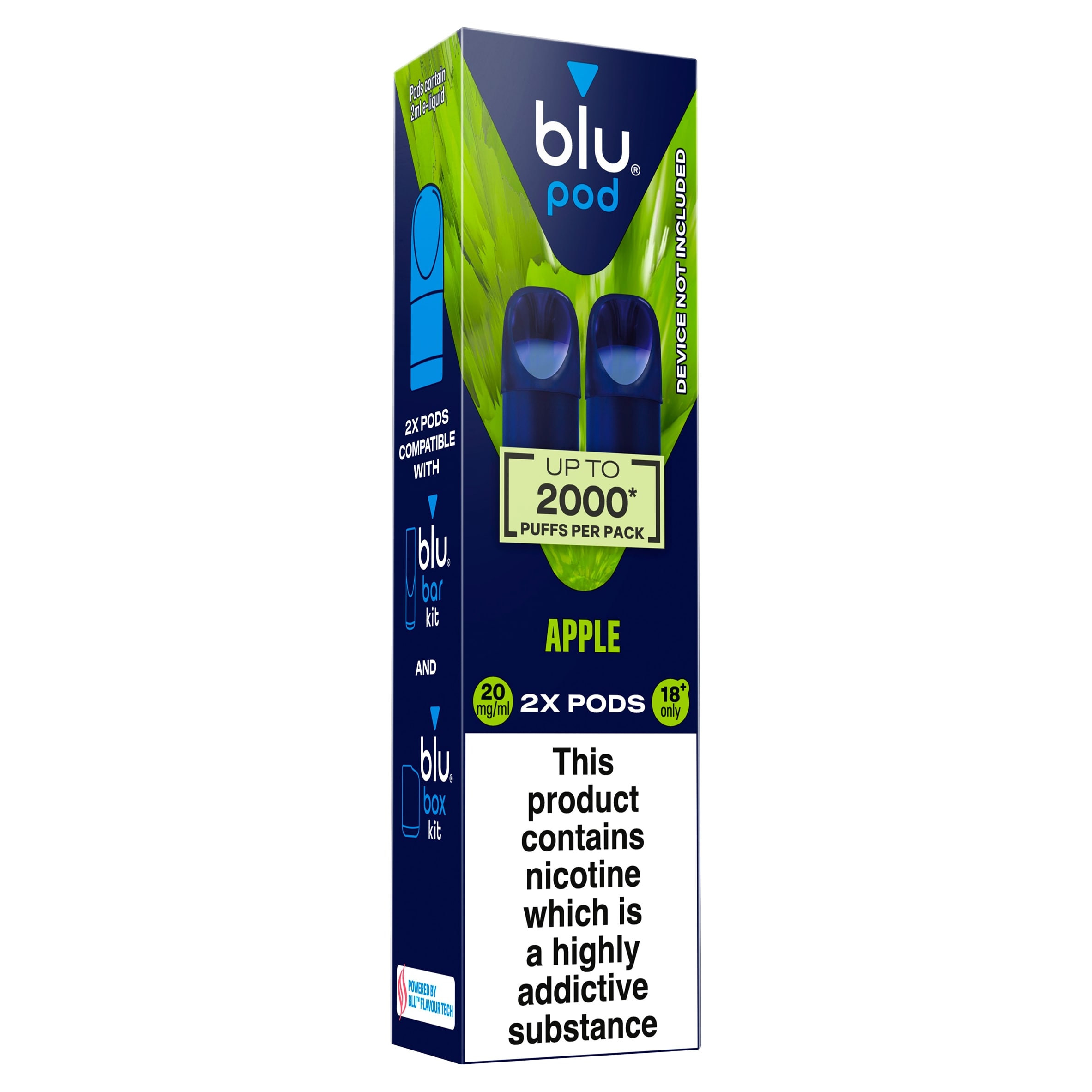 blu Pod Apple 20mg/ml 2x 2ml thumbnail 2