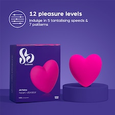 So Divine Je T'aime Heart Vibrator thumbnail 2