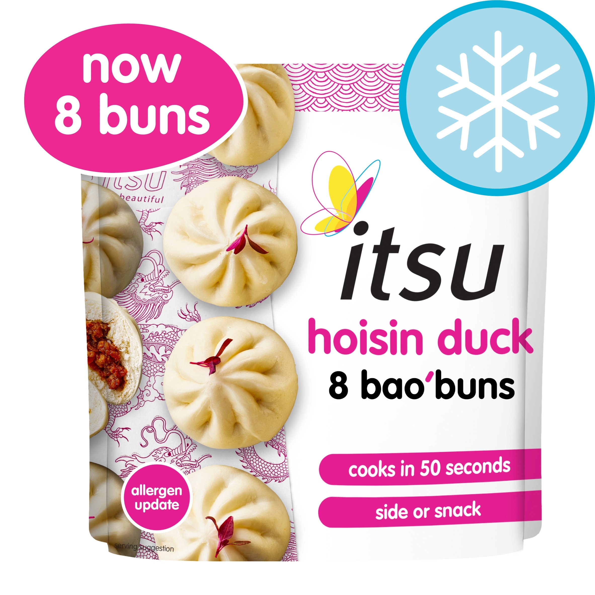 itsu hoisin duck 8 bao buns