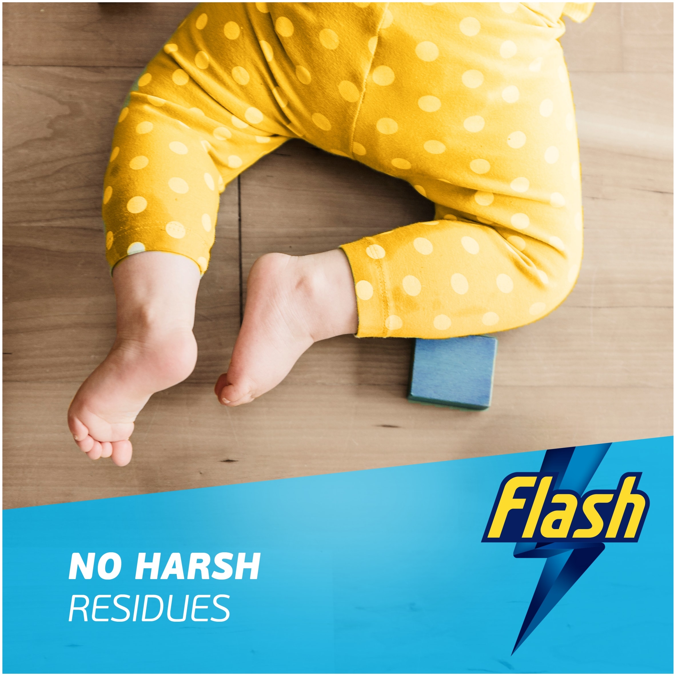 Flash All Purpose Fresh Lemon Floor Cleaner 1L thumbnail 3
