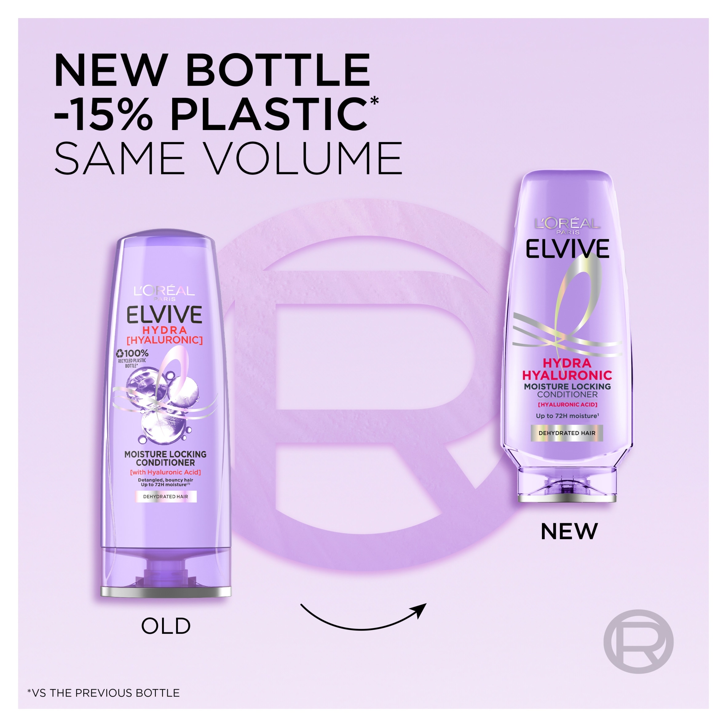 L'Oreal Elvive Hydra Hyaluronic Conditioner 300Ml thumbnail 2