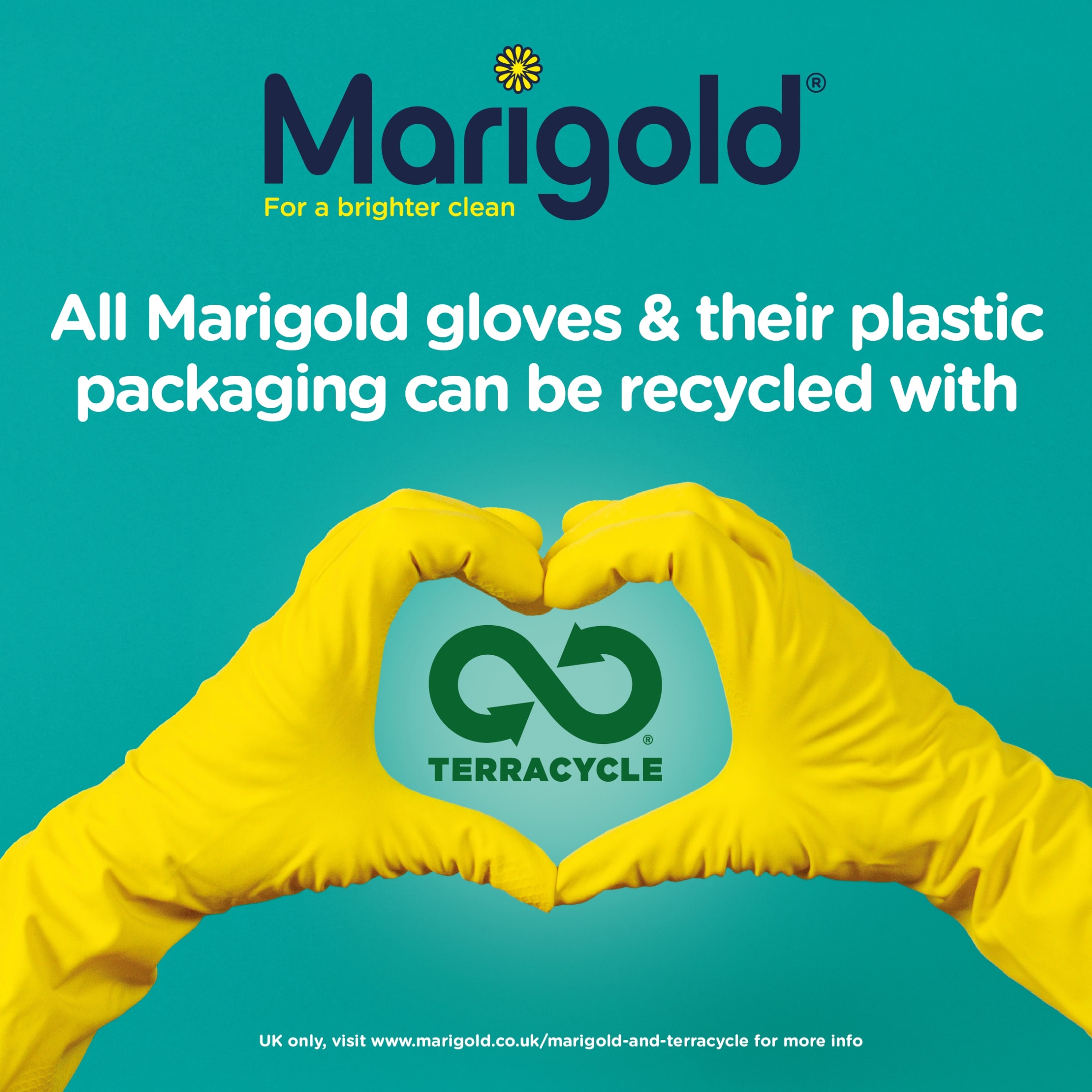 Marigold Medium Stronger Bathroom Gloves  thumbnail 3